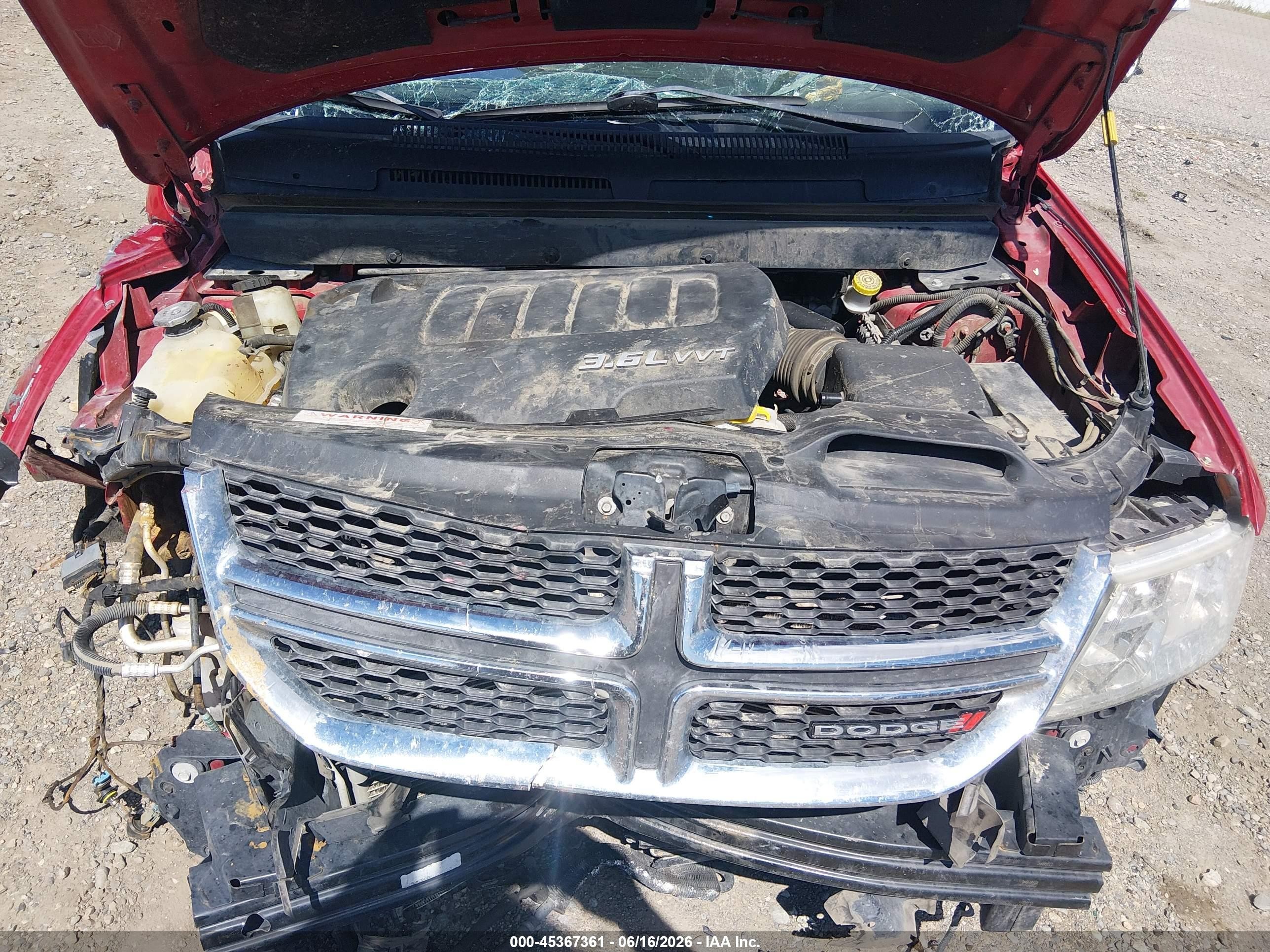 2012 Dodge Journey Sxt Red vin: 3C4PDCBG0CT310672