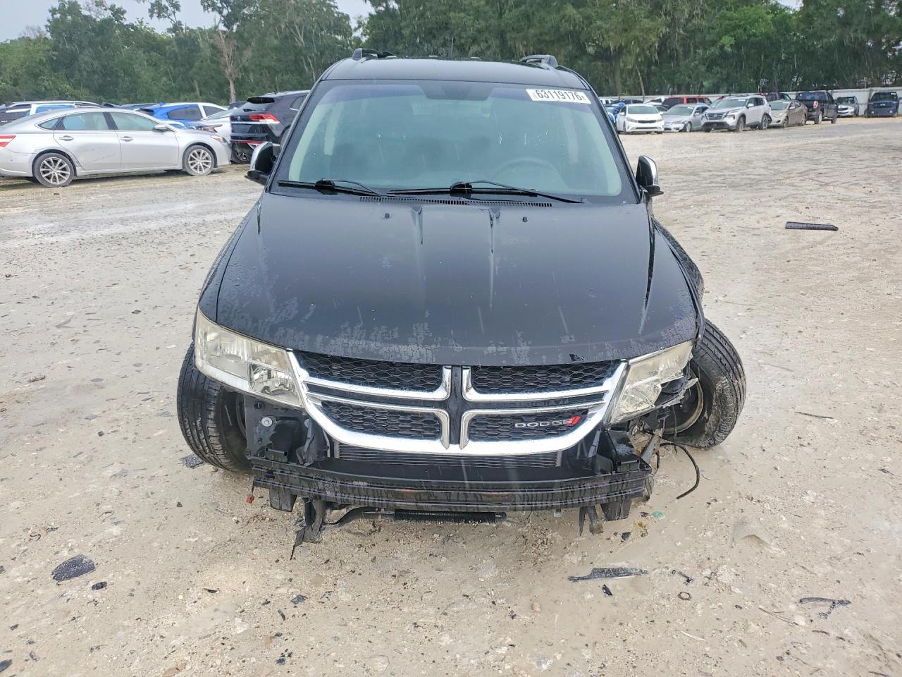 2012 Dodge Journey Sxt Черный vin: 3C4PDCBG0CT391317
