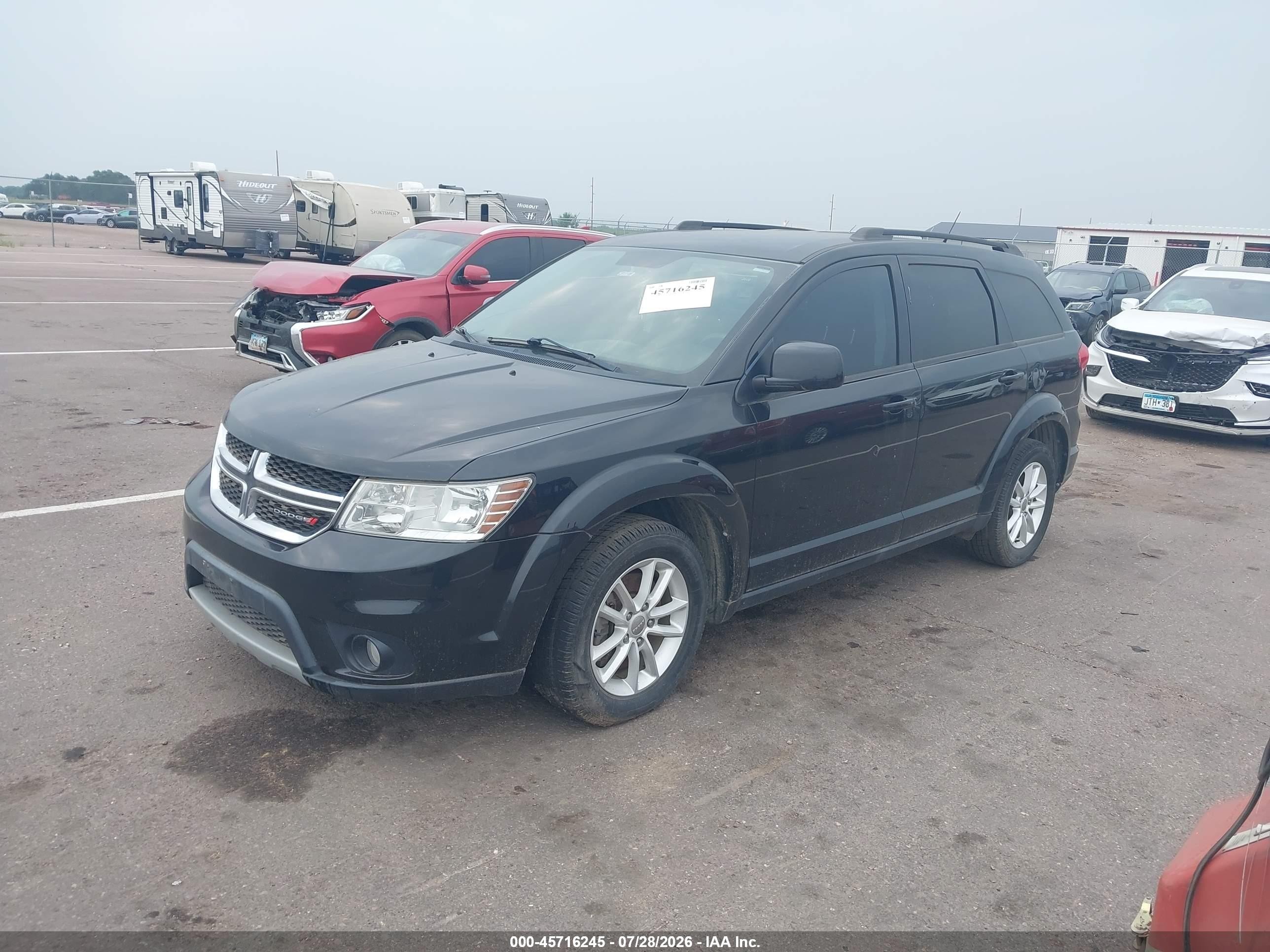 2013 Dodge Journey Sxt Black vin: 3C4PDCBG0DT546790