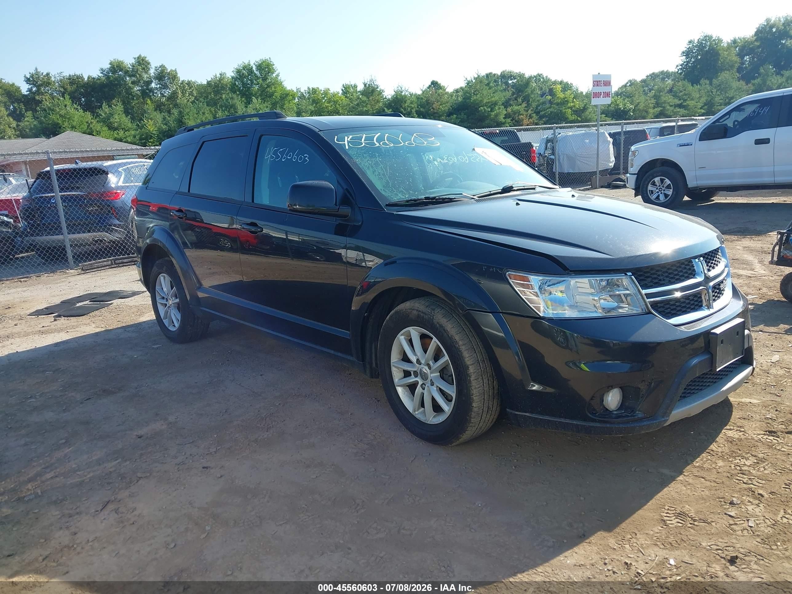2013 Dodge Journey Sxt Black vin: 3C4PDCBG0DT564271