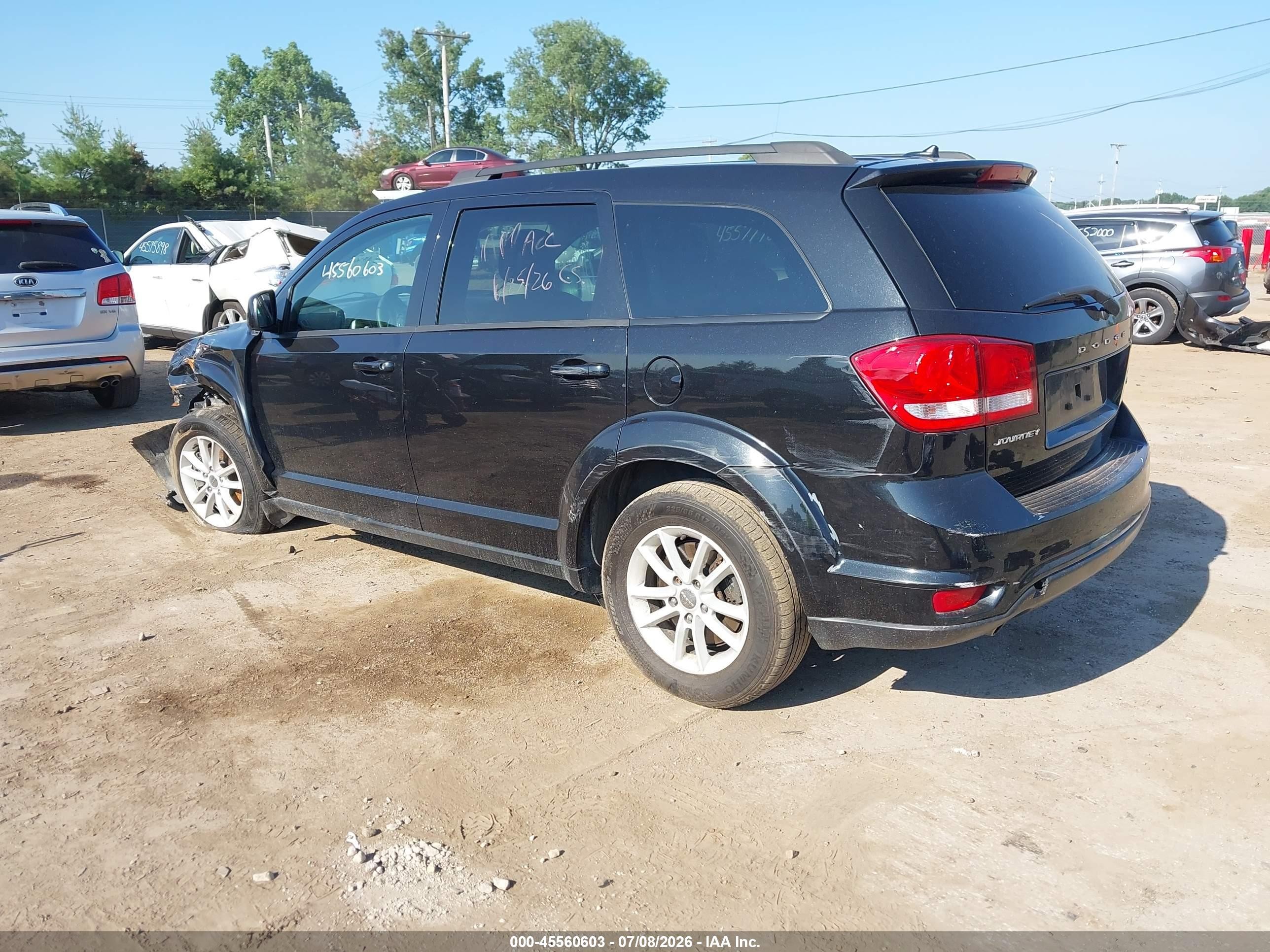 2013 Dodge Journey Sxt Black vin: 3C4PDCBG0DT564271