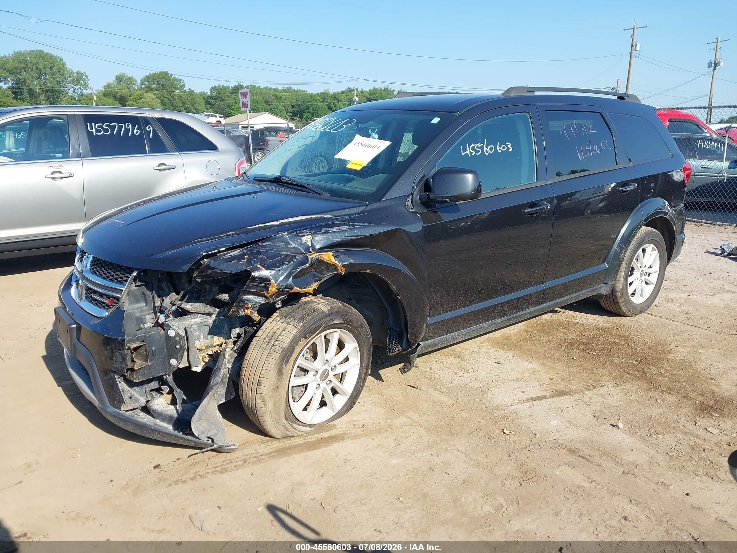 2013 Dodge Journey Sxt Black vin: 3C4PDCBG0DT564271