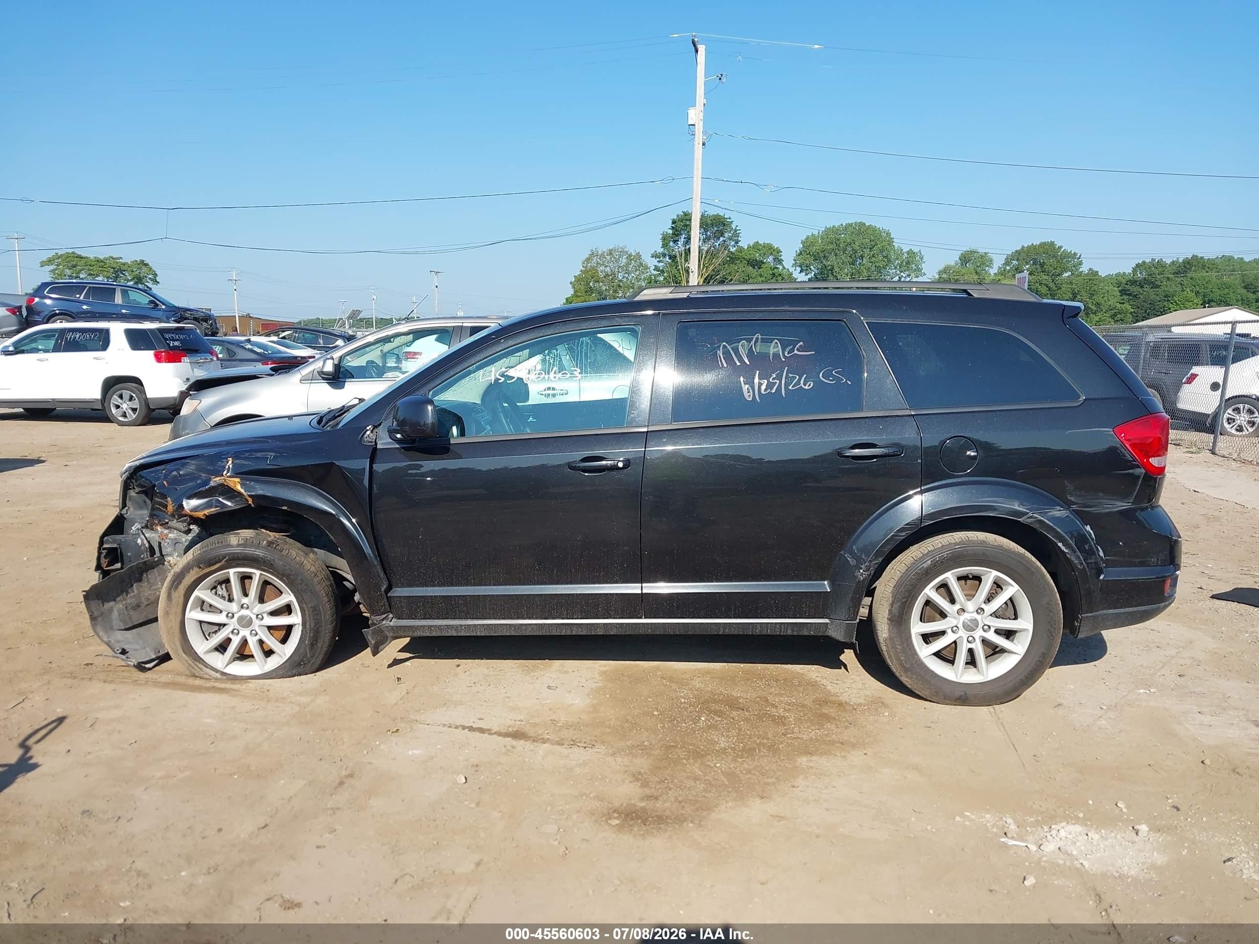 2013 Dodge Journey Sxt Black vin: 3C4PDCBG0DT564271