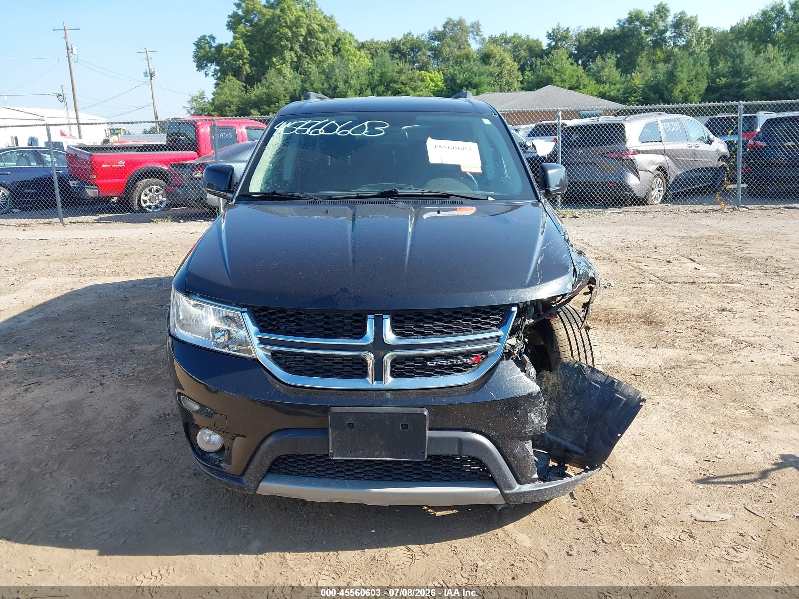 2013 Dodge Journey Sxt Black vin: 3C4PDCBG0DT564271