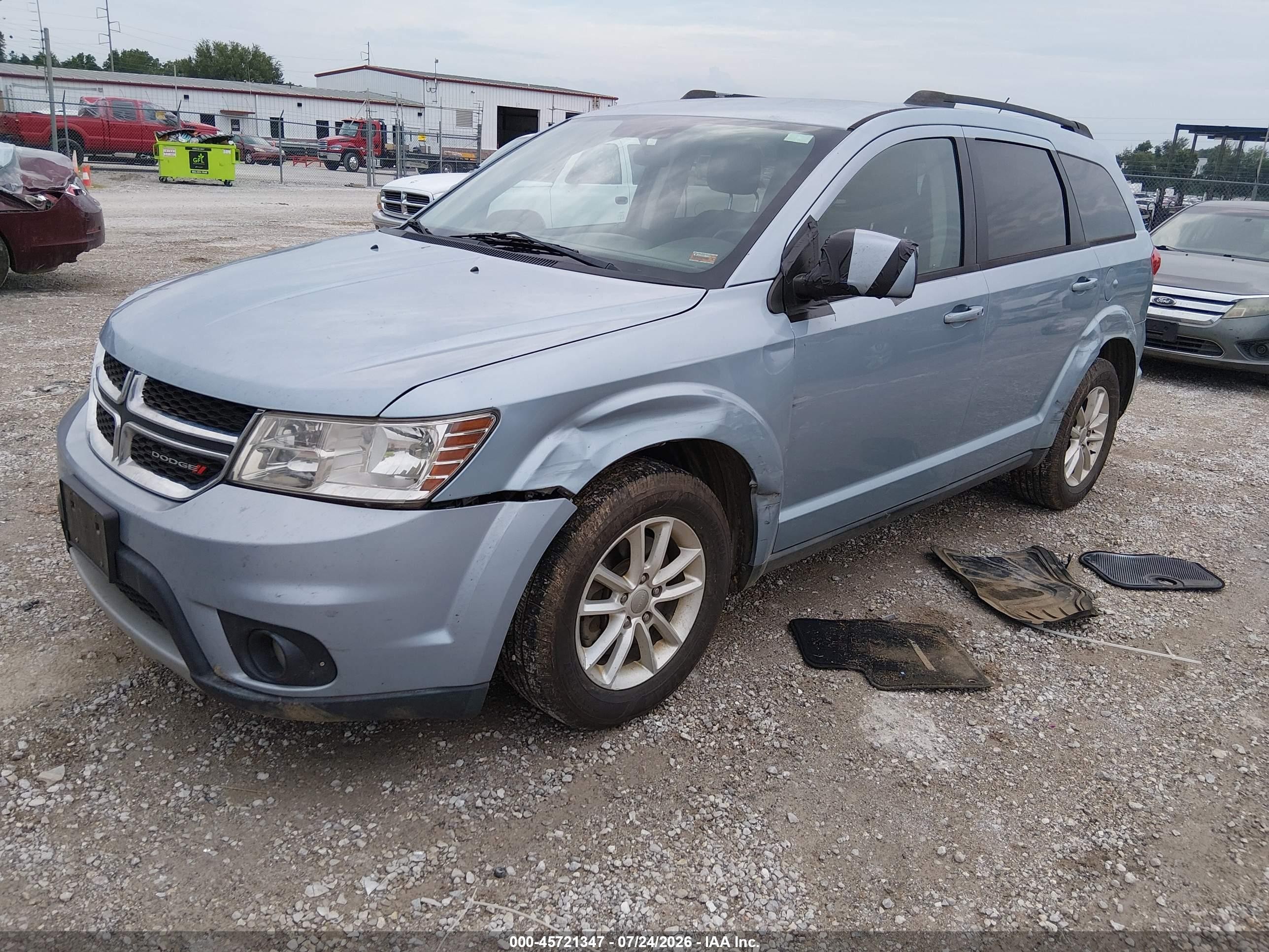 2013 Dodge Journey Sxt Blue vin: 3C4PDCBG0DT636862