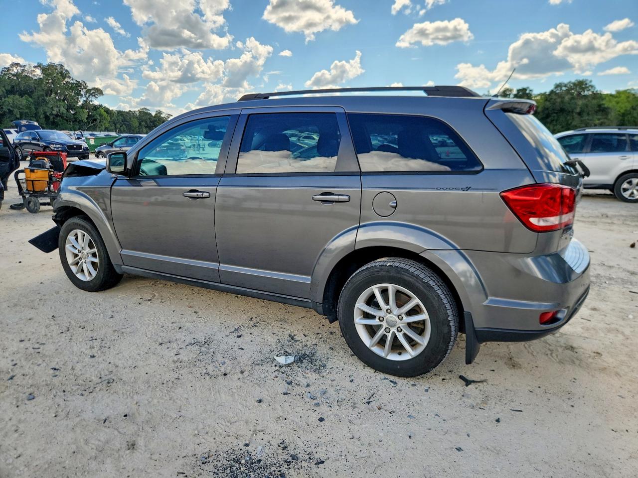 2013 Dodge Journey Sxt Gray vin: 3C4PDCBG0DT662930