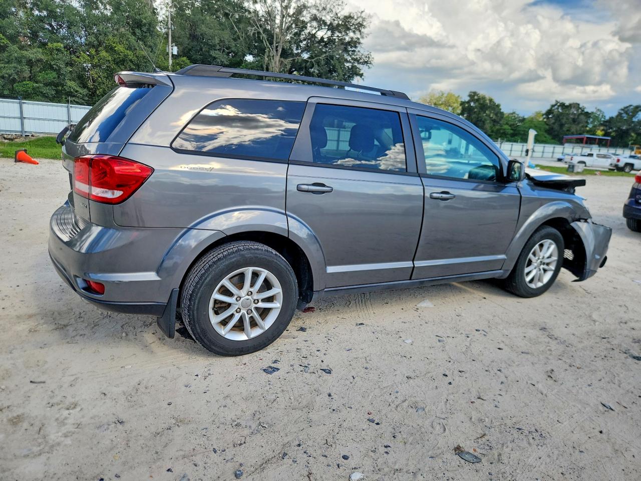 2013 Dodge Journey Sxt Gray vin: 3C4PDCBG0DT662930