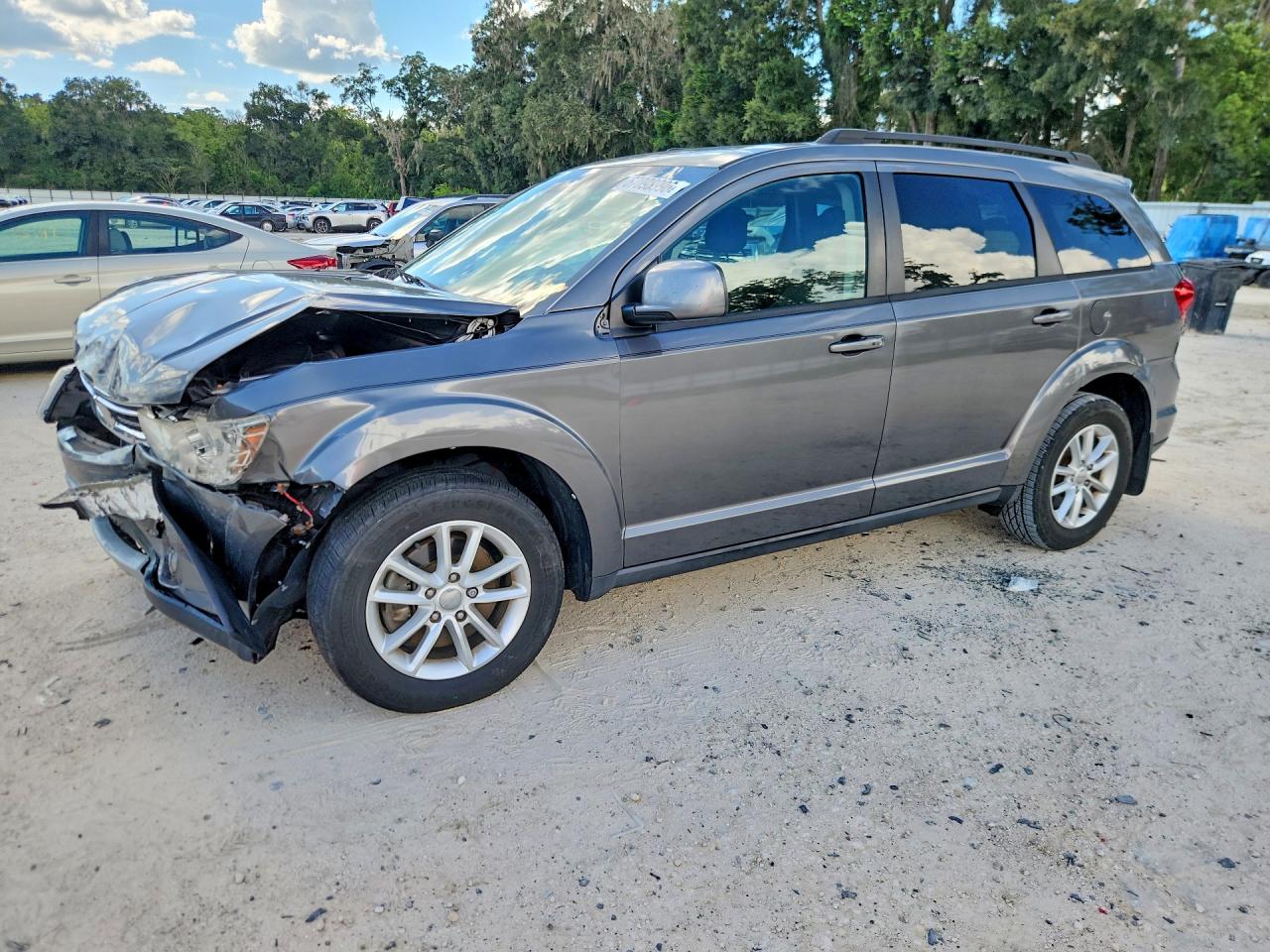 2013 Dodge Journey Sxt Gray vin: 3C4PDCBG0DT662930