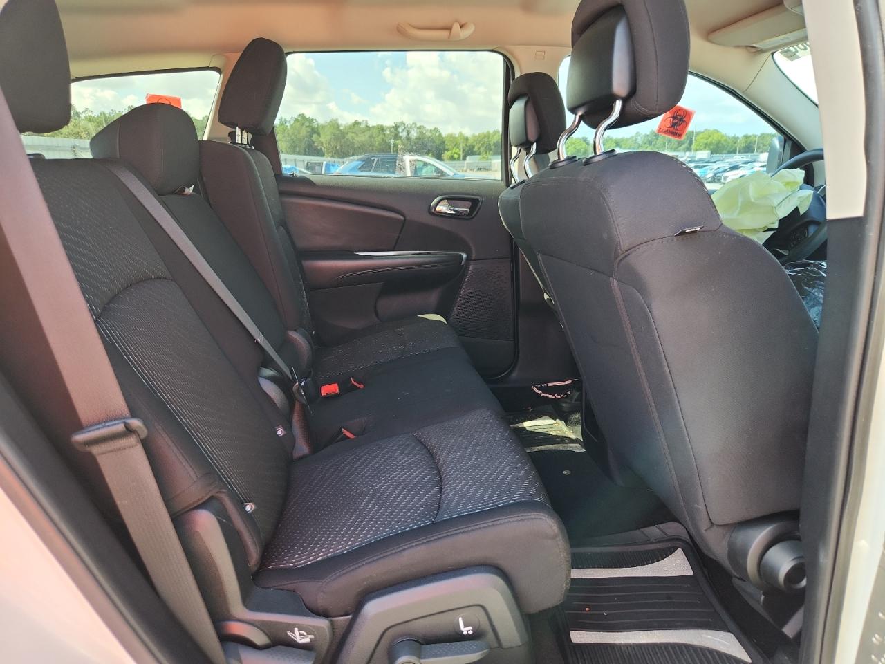 2013 Dodge Journey Sxt White vin: 3C4PDCBG0DT695894