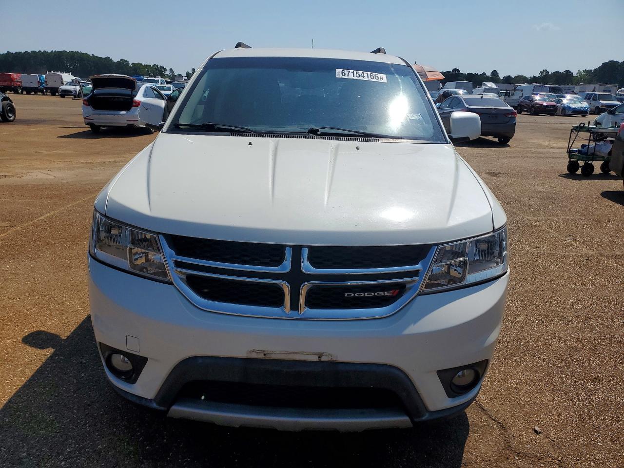 2014 Dodge Journey Sxt White vin: 3C4PDCBG0ET122026