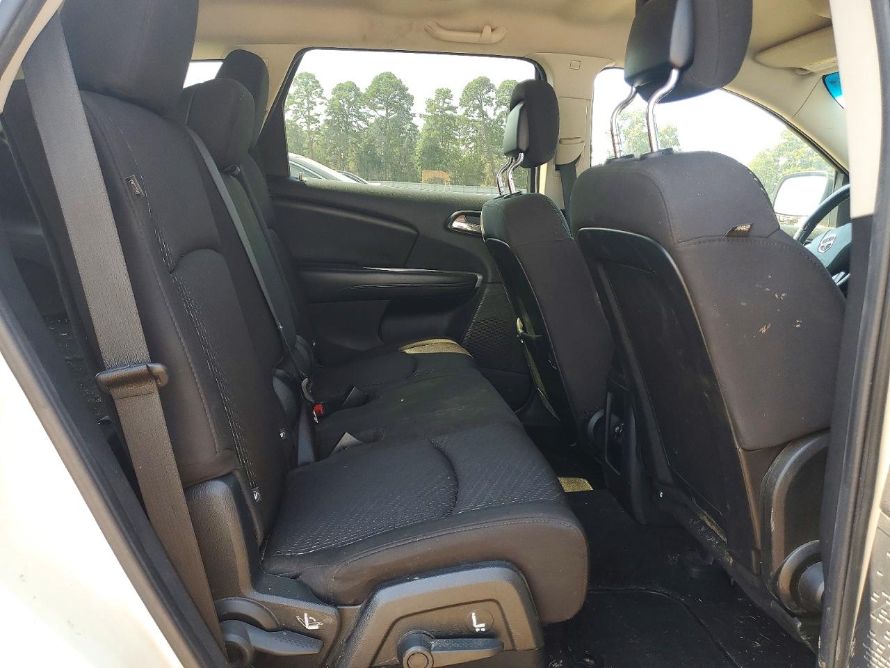 2014 Dodge Journey Sxt White vin: 3C4PDCBG0ET122026