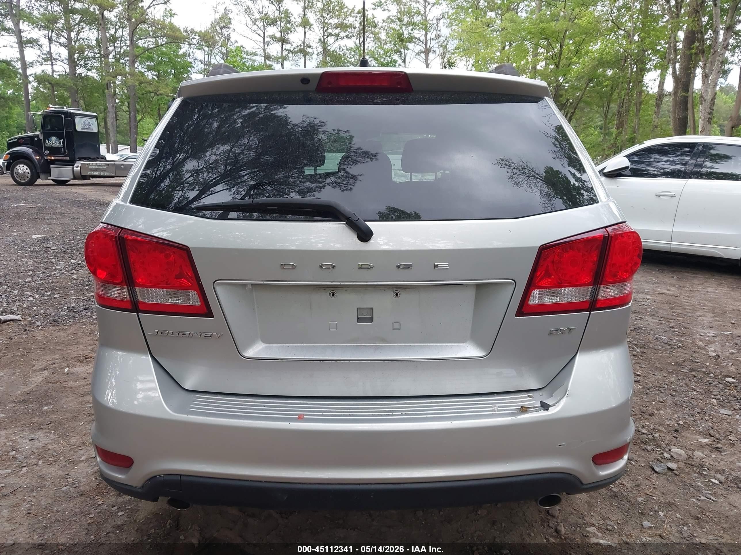 2014 Dodge Journey Sxt Silver vin: 3C4PDCBG0ET141028