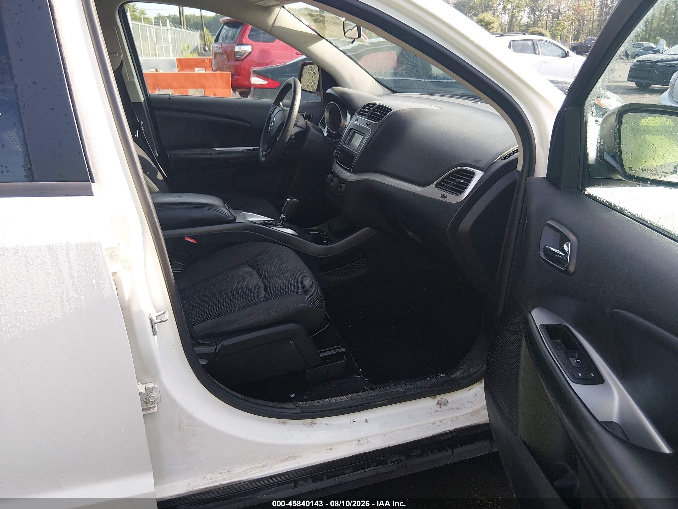 2014 Dodge Journey Sxt Белый vin: 3C4PDCBG0ET161201