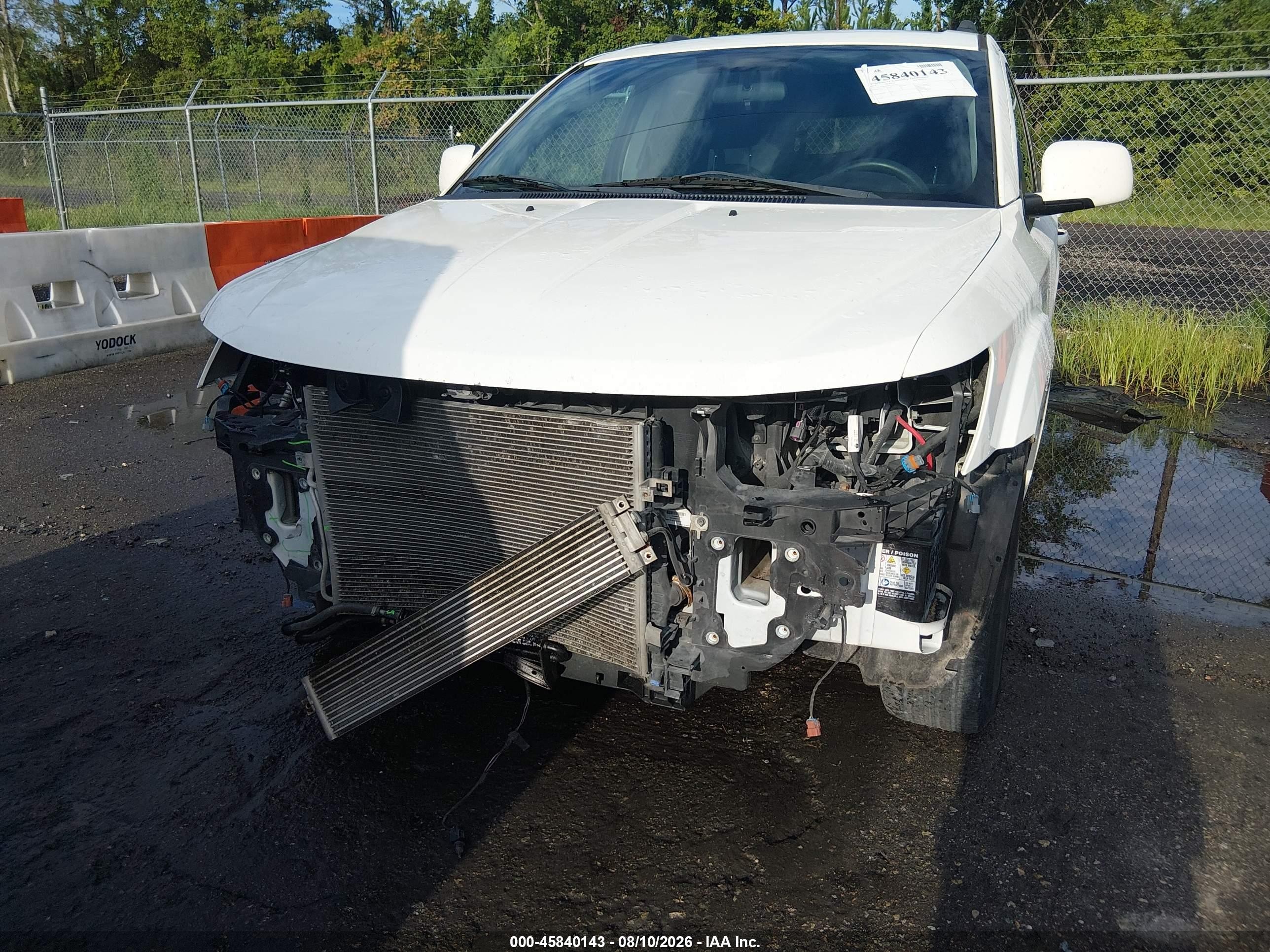 2014 Dodge Journey Sxt Белый vin: 3C4PDCBG0ET161201