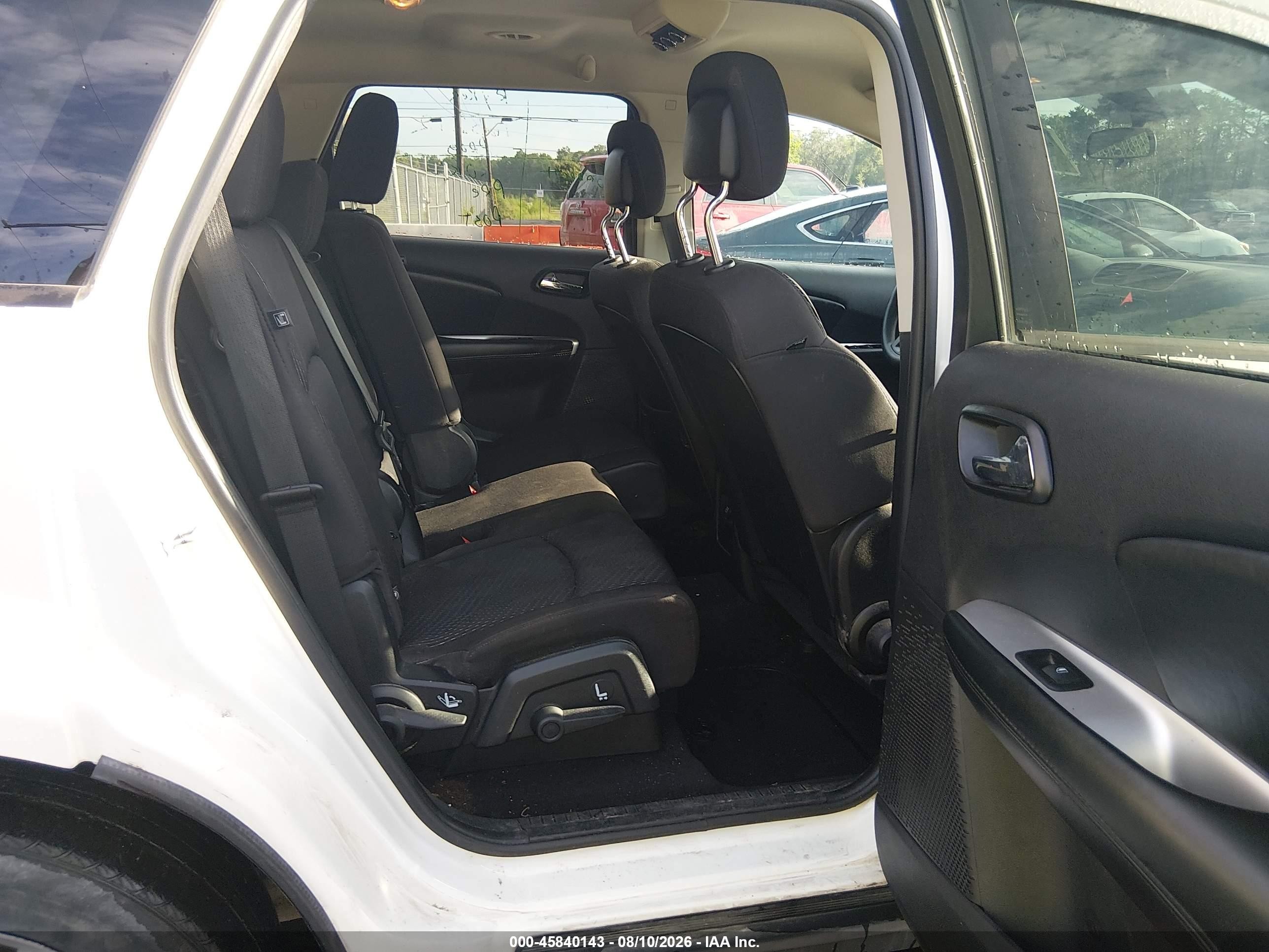 2014 Dodge Journey Sxt Белый vin: 3C4PDCBG0ET161201