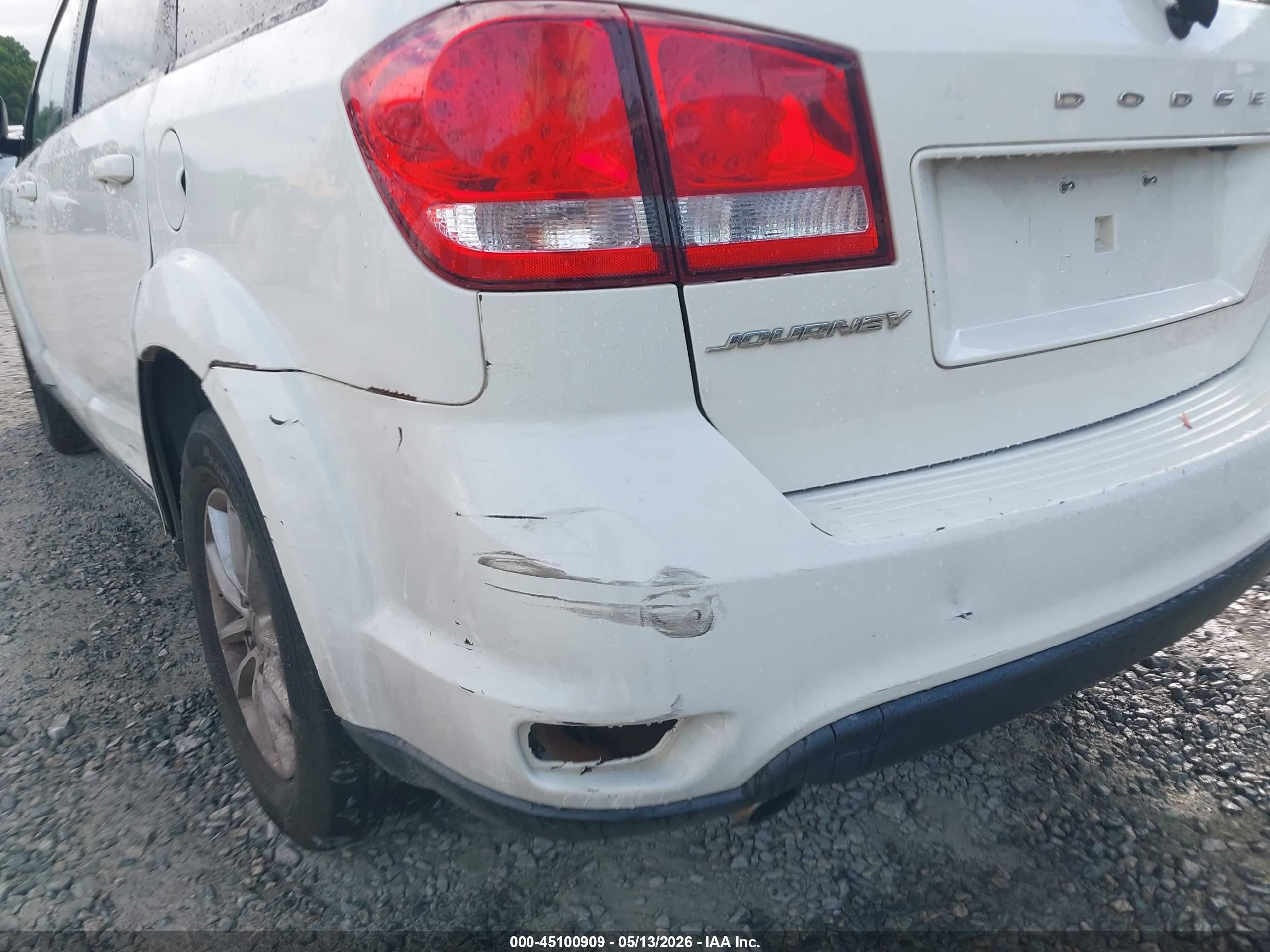 2014 Dodge Journey Sxt White vin: 3C4PDCBG0ET297019
