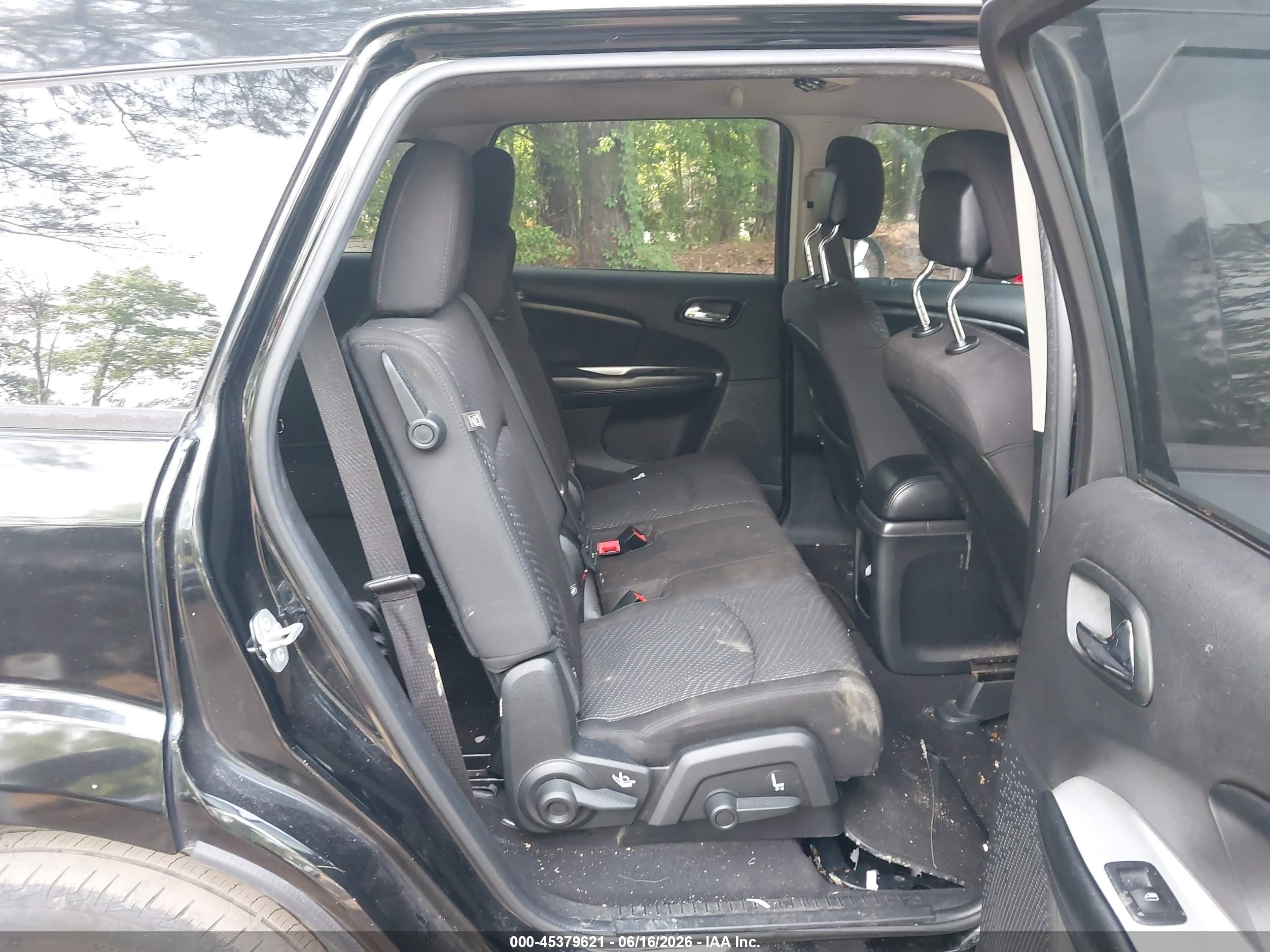 2015 Dodge Journey Sxt Black vin: 3C4PDCBG0FT524792