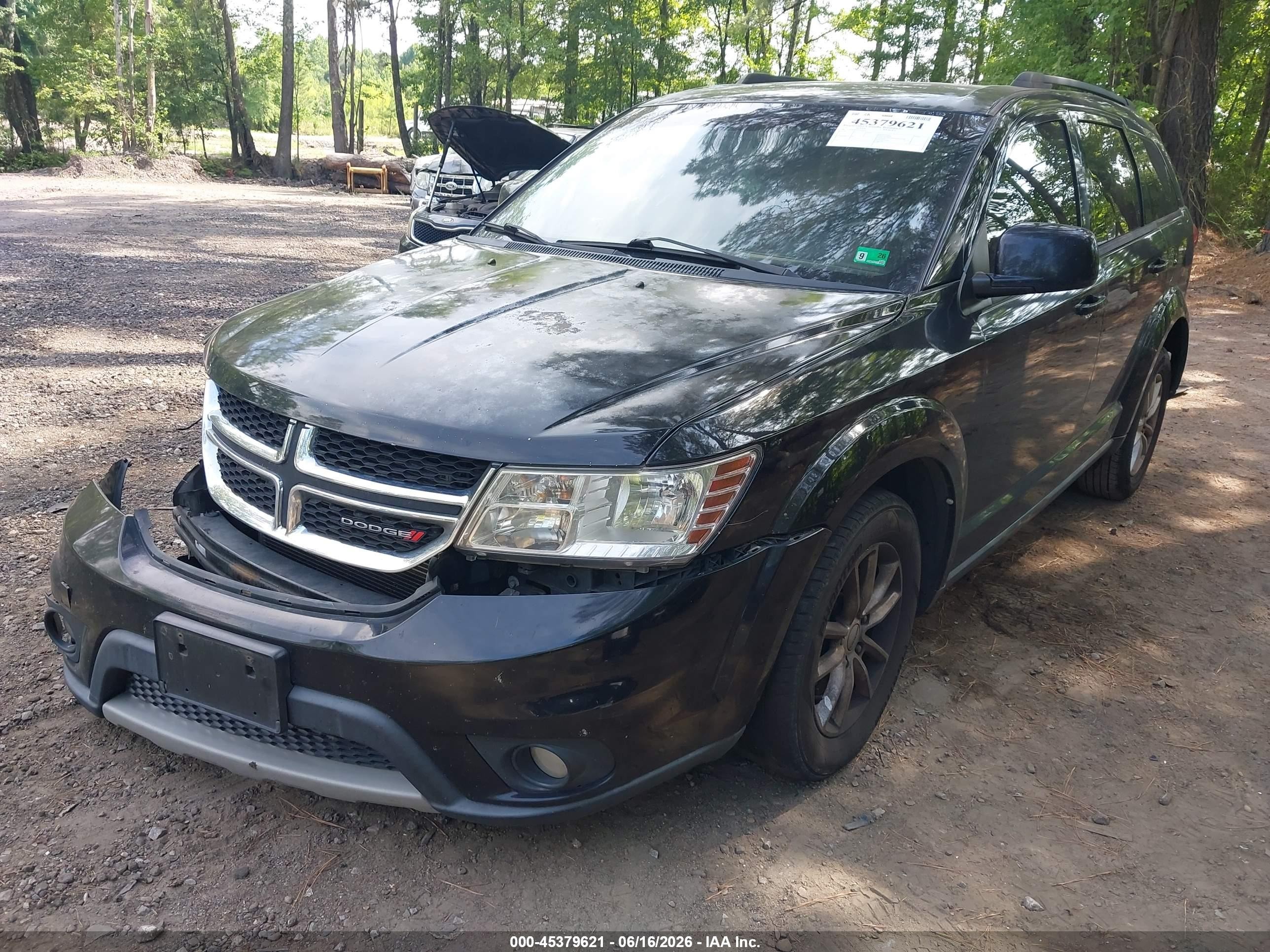 2015 Dodge Journey Sxt Black vin: 3C4PDCBG0FT524792