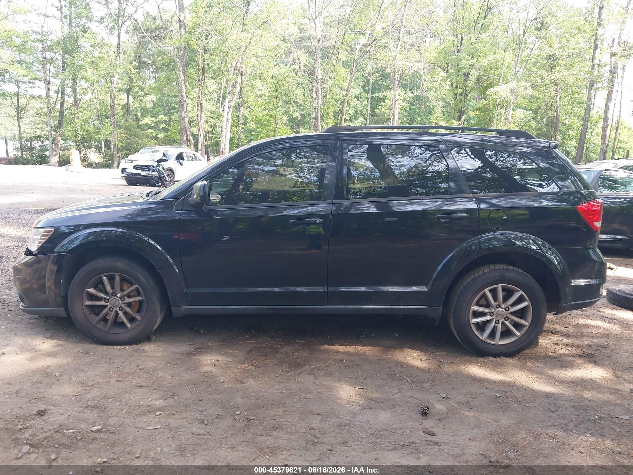 2015 Dodge Journey Sxt Black vin: 3C4PDCBG0FT524792