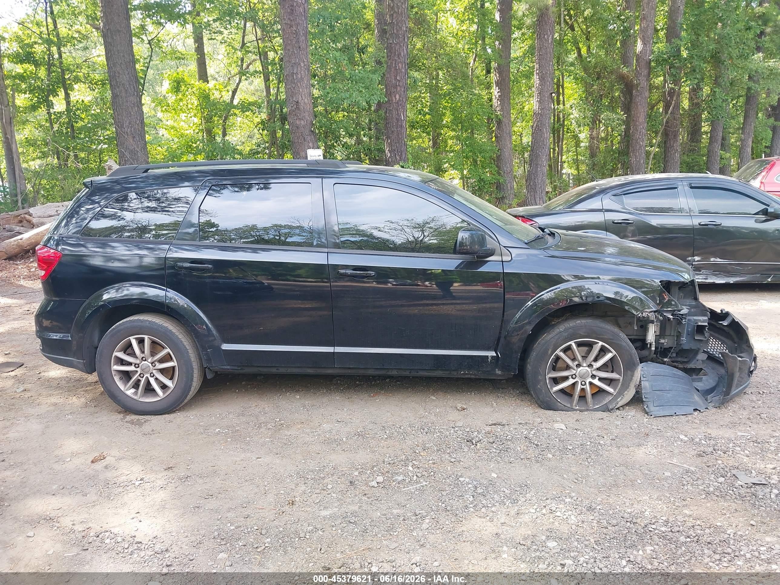 2015 Dodge Journey Sxt Black vin: 3C4PDCBG0FT524792