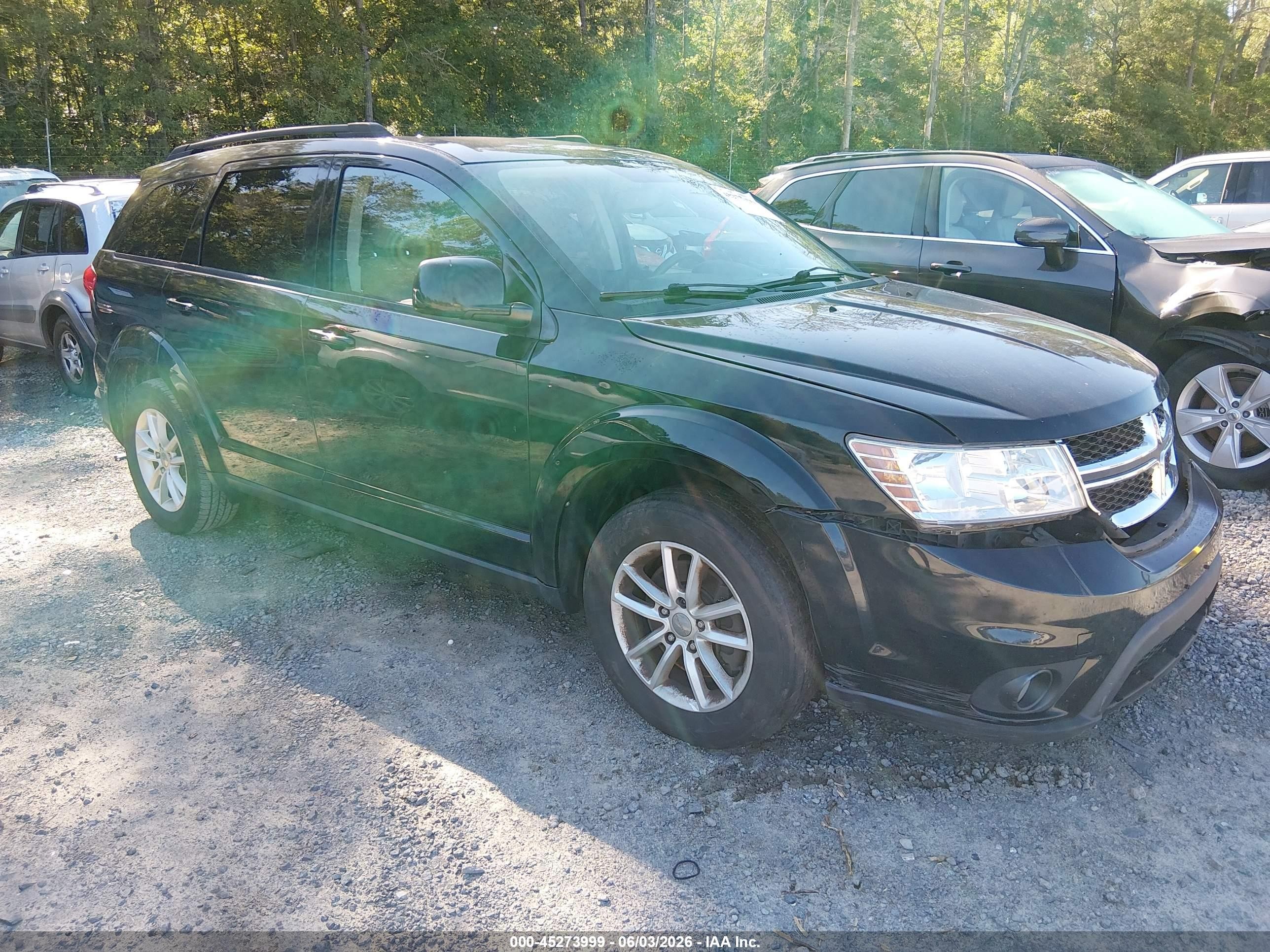 2015 Dodge Journey Sxt Black vin: 3C4PDCBG0FT569568
