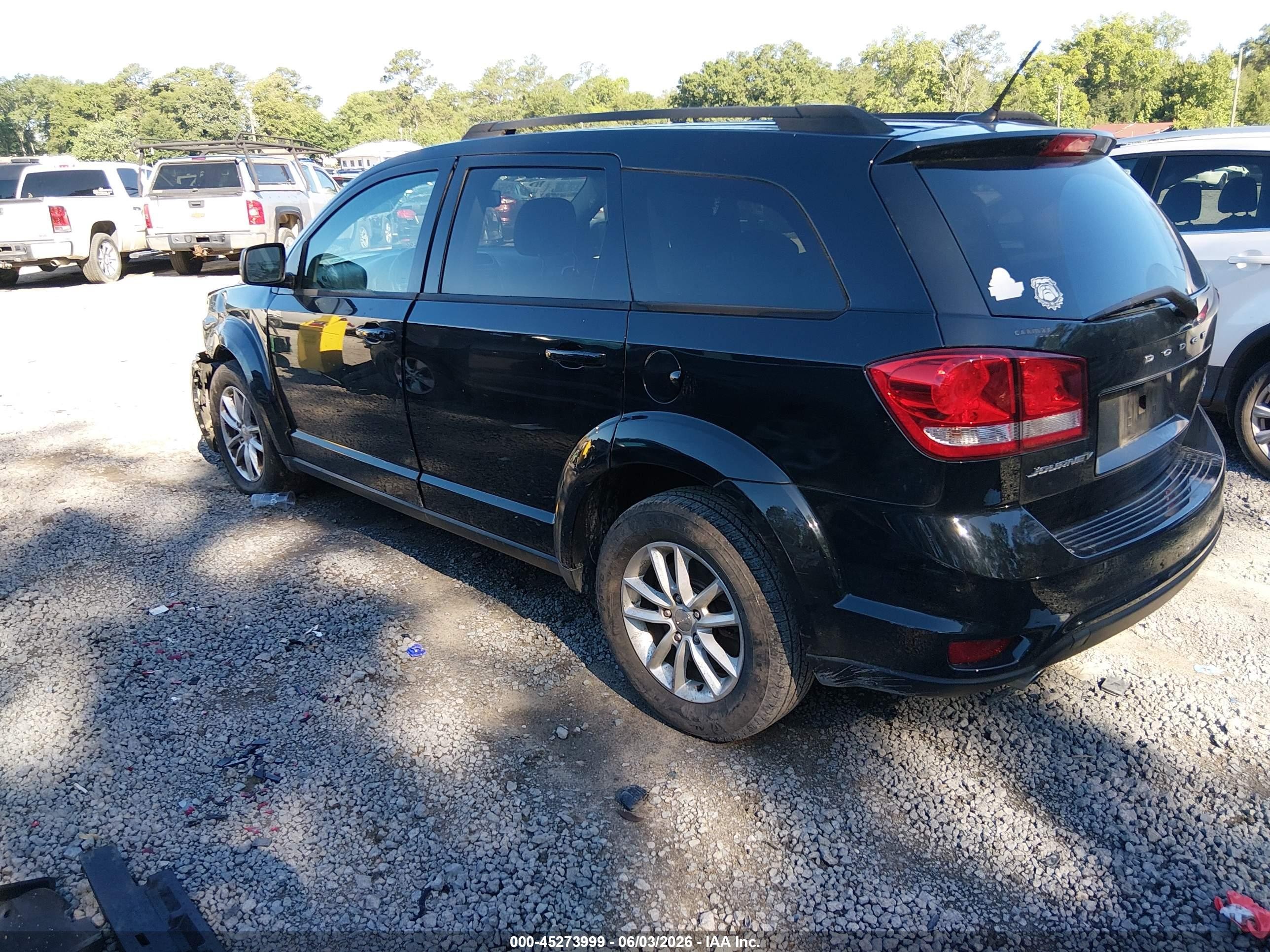 2015 Dodge Journey Sxt Black vin: 3C4PDCBG0FT569568