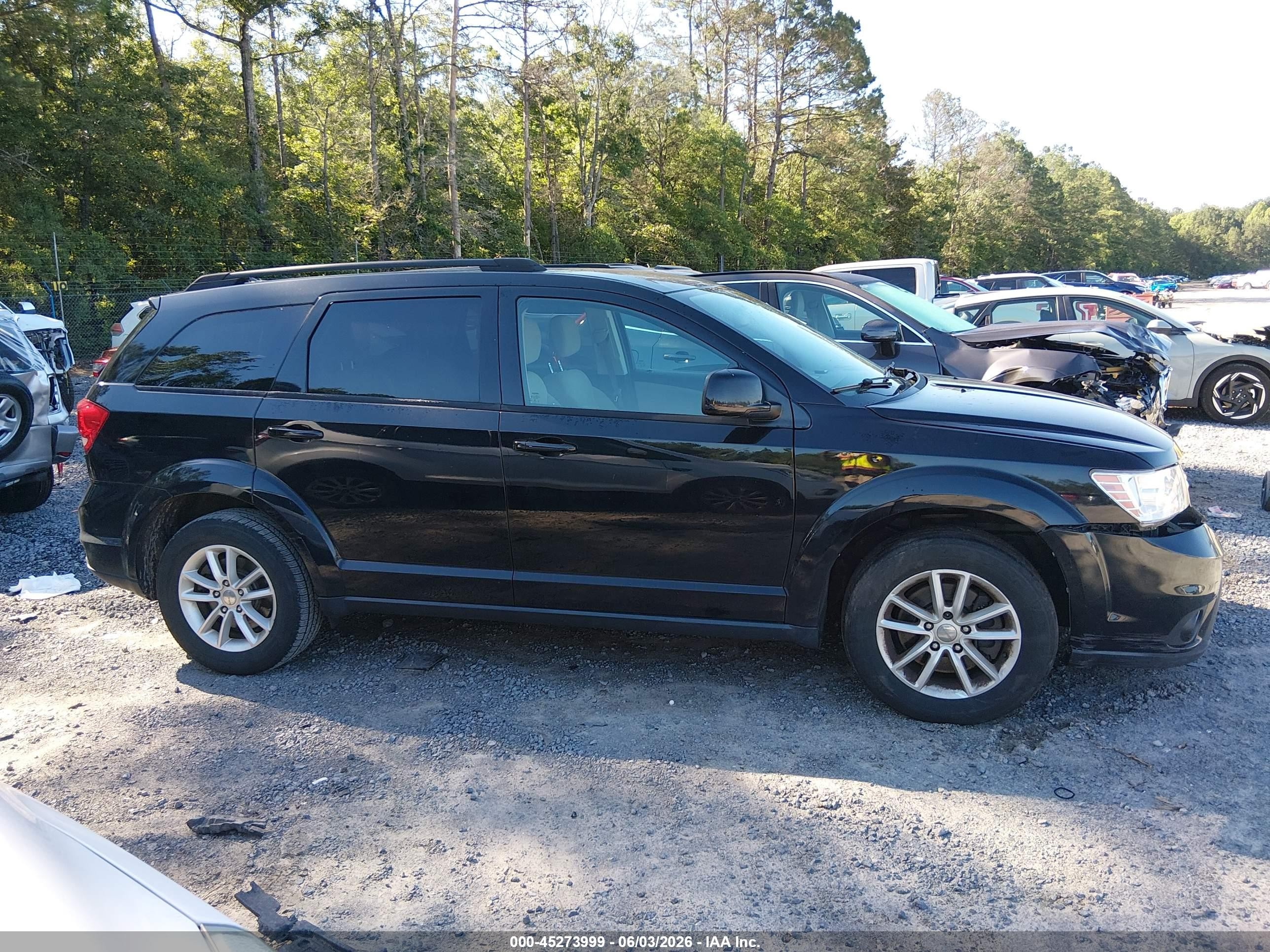 2015 Dodge Journey Sxt Black vin: 3C4PDCBG0FT569568
