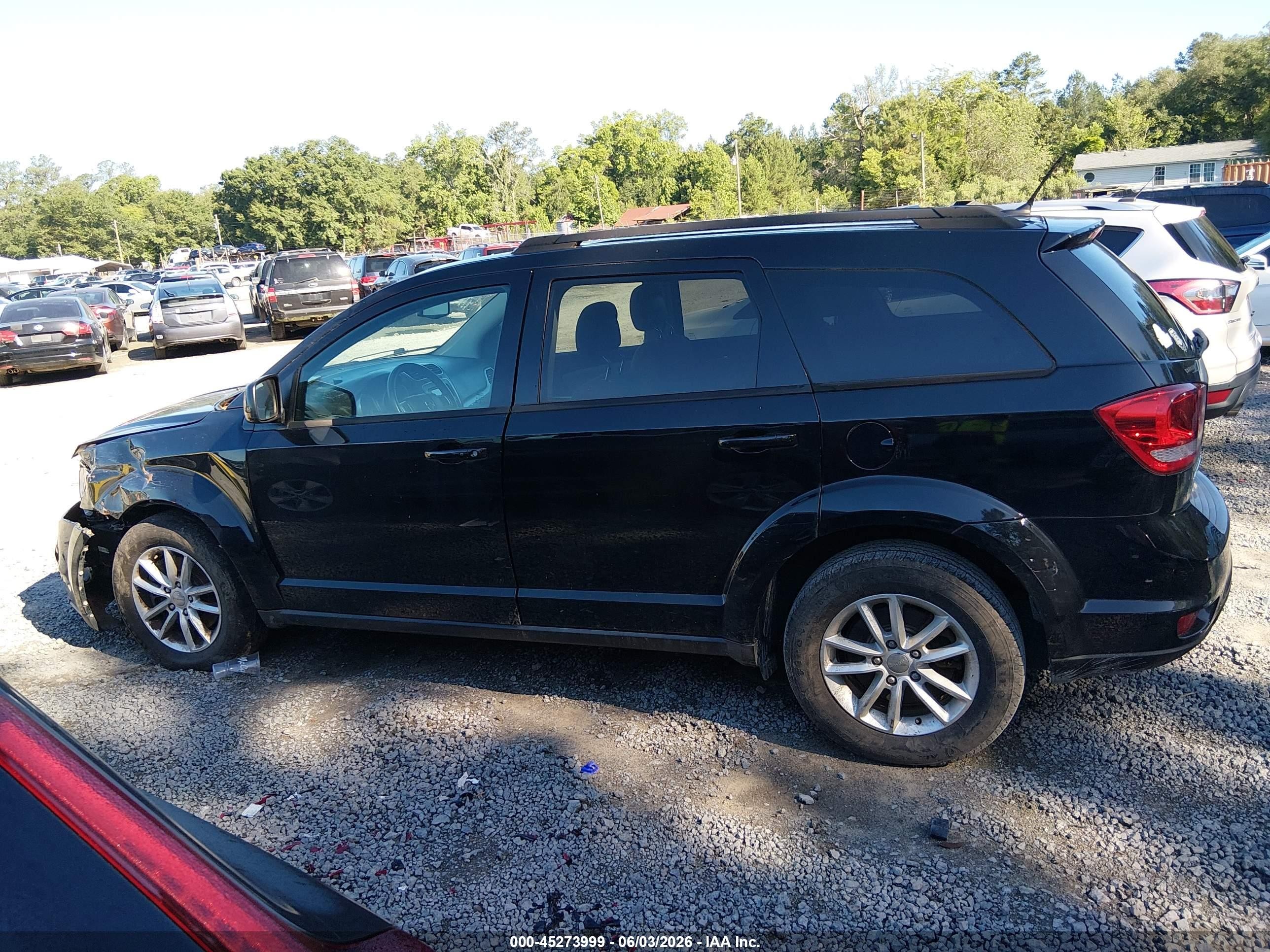 2015 Dodge Journey Sxt Black vin: 3C4PDCBG0FT569568