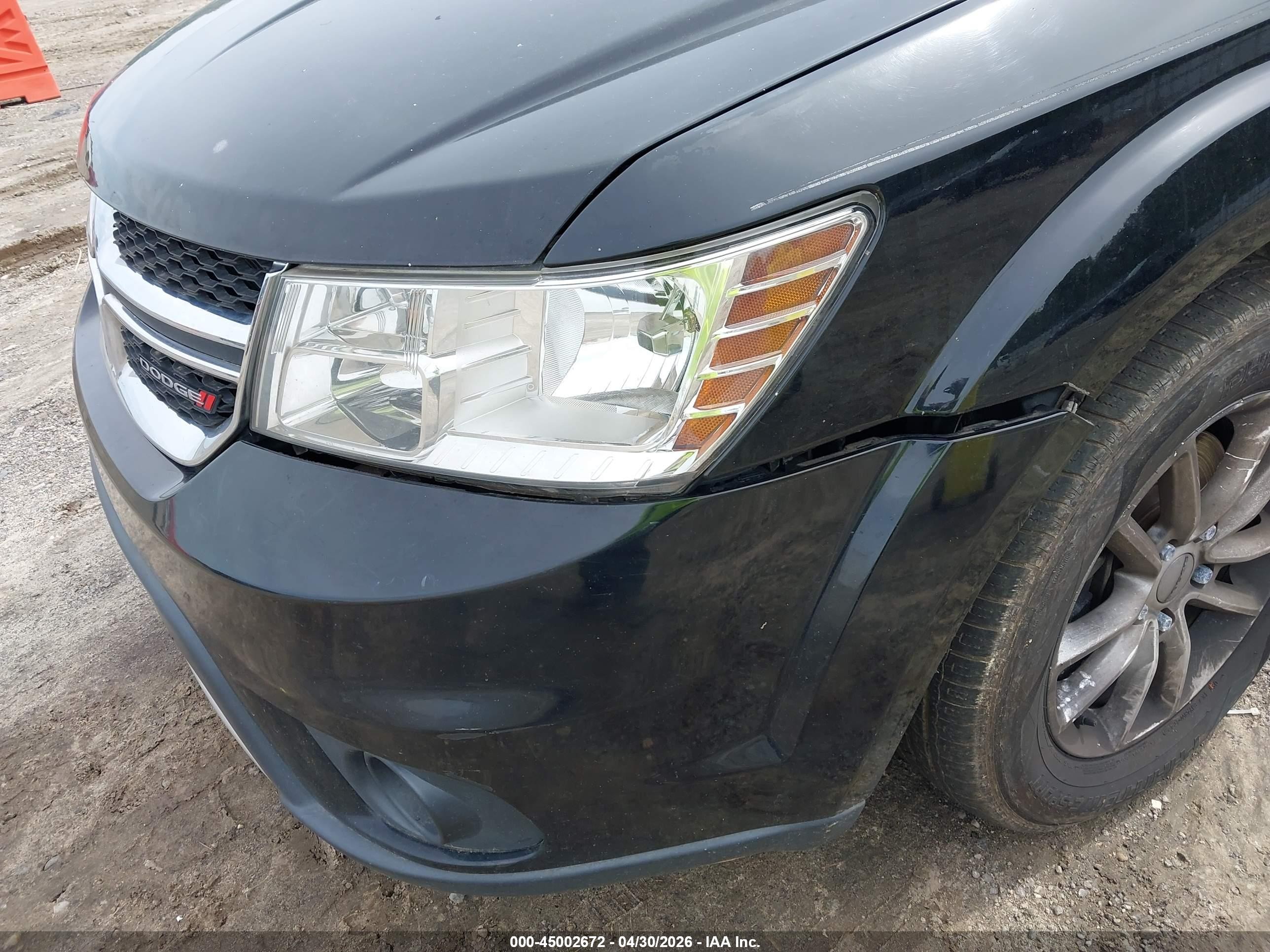 2015 Dodge Journey Sxt Черный vin: 3C4PDCBG0FT610569