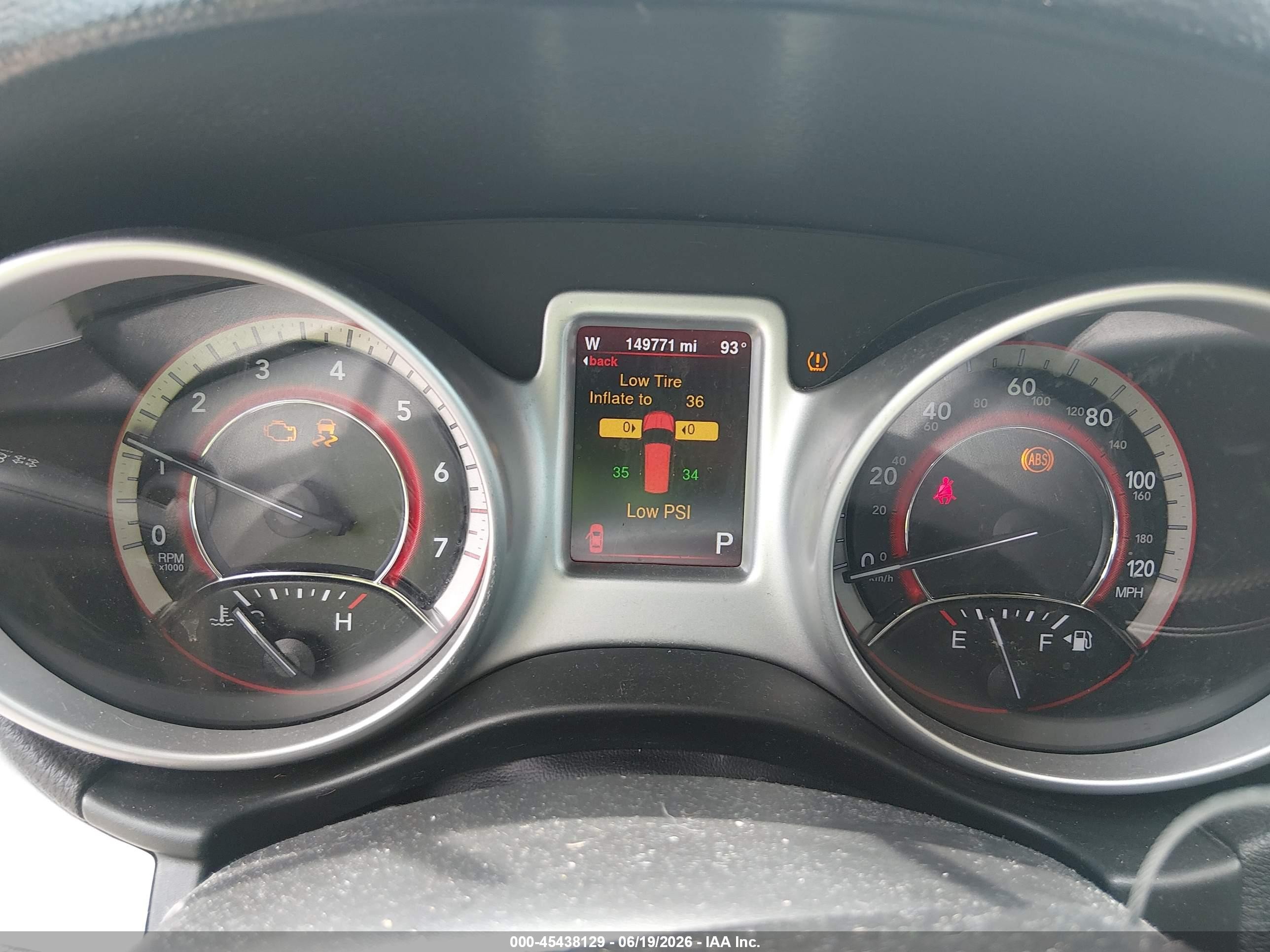 2015 Dodge Journey Sxt White vin: 3C4PDCBG0FT610975