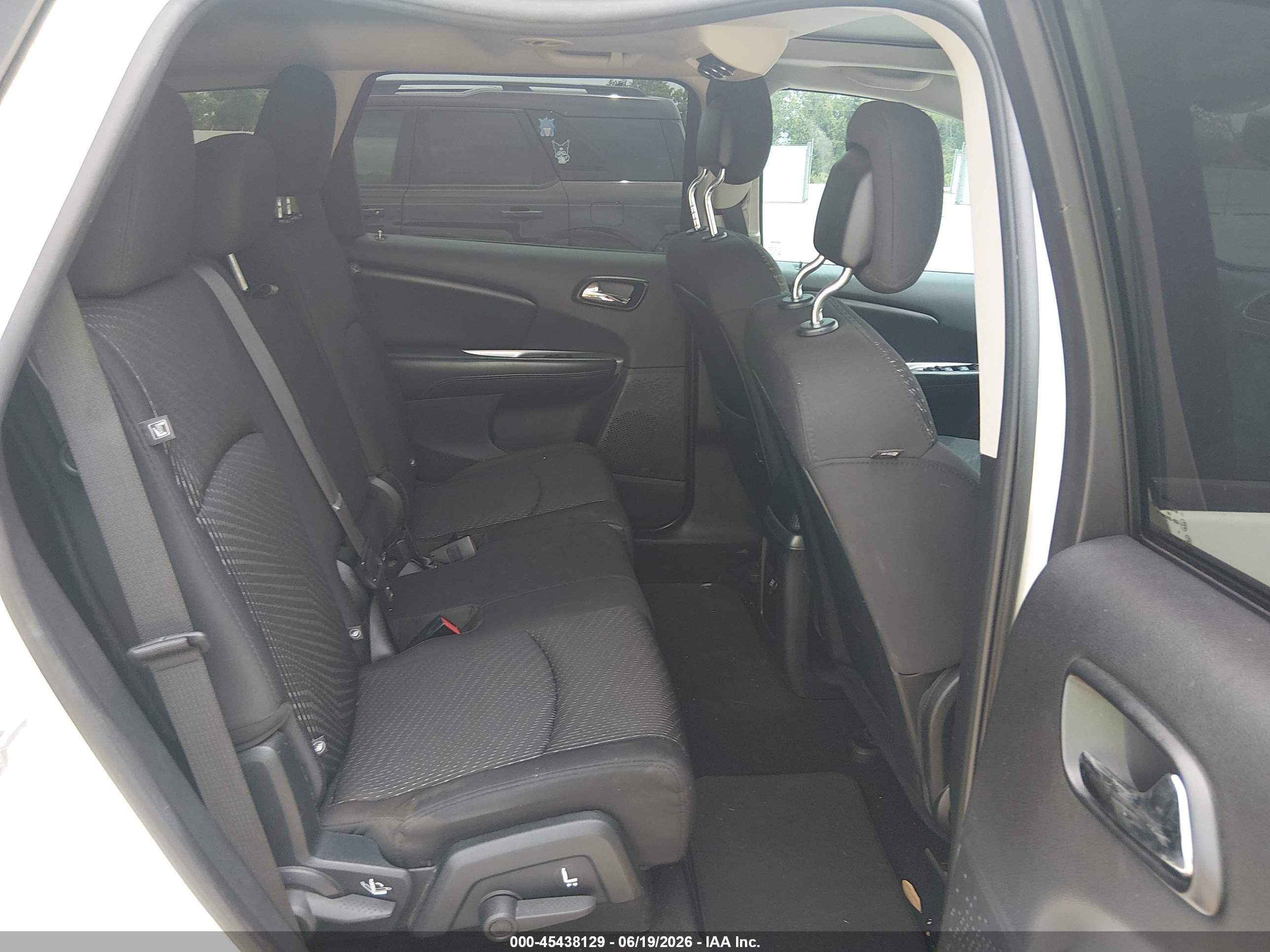 2015 Dodge Journey Sxt White vin: 3C4PDCBG0FT610975