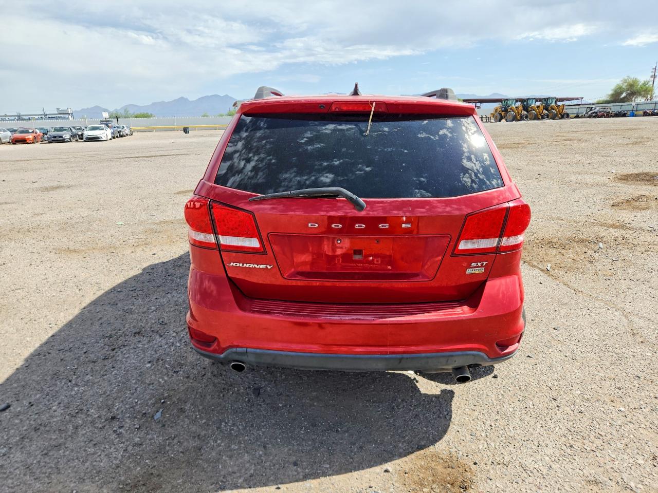 2015 Dodge Journey Sxt Red vin: 3C4PDCBG0FT658248