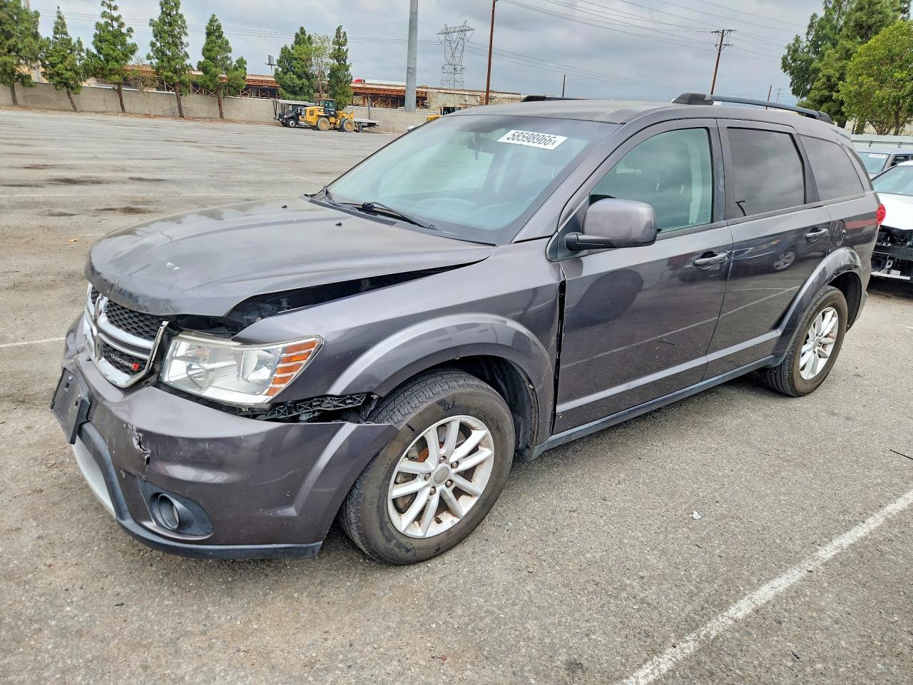 2015 Dodge Journey Charcoal vin: 3C4PDCBG0FT673722