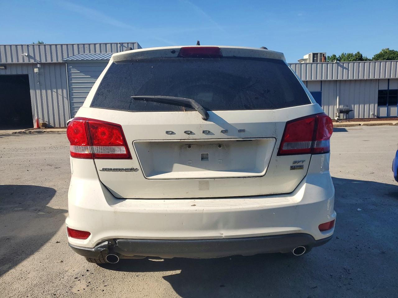 2015 Dodge Journey Sxt White vin: 3C4PDCBG0FT742845