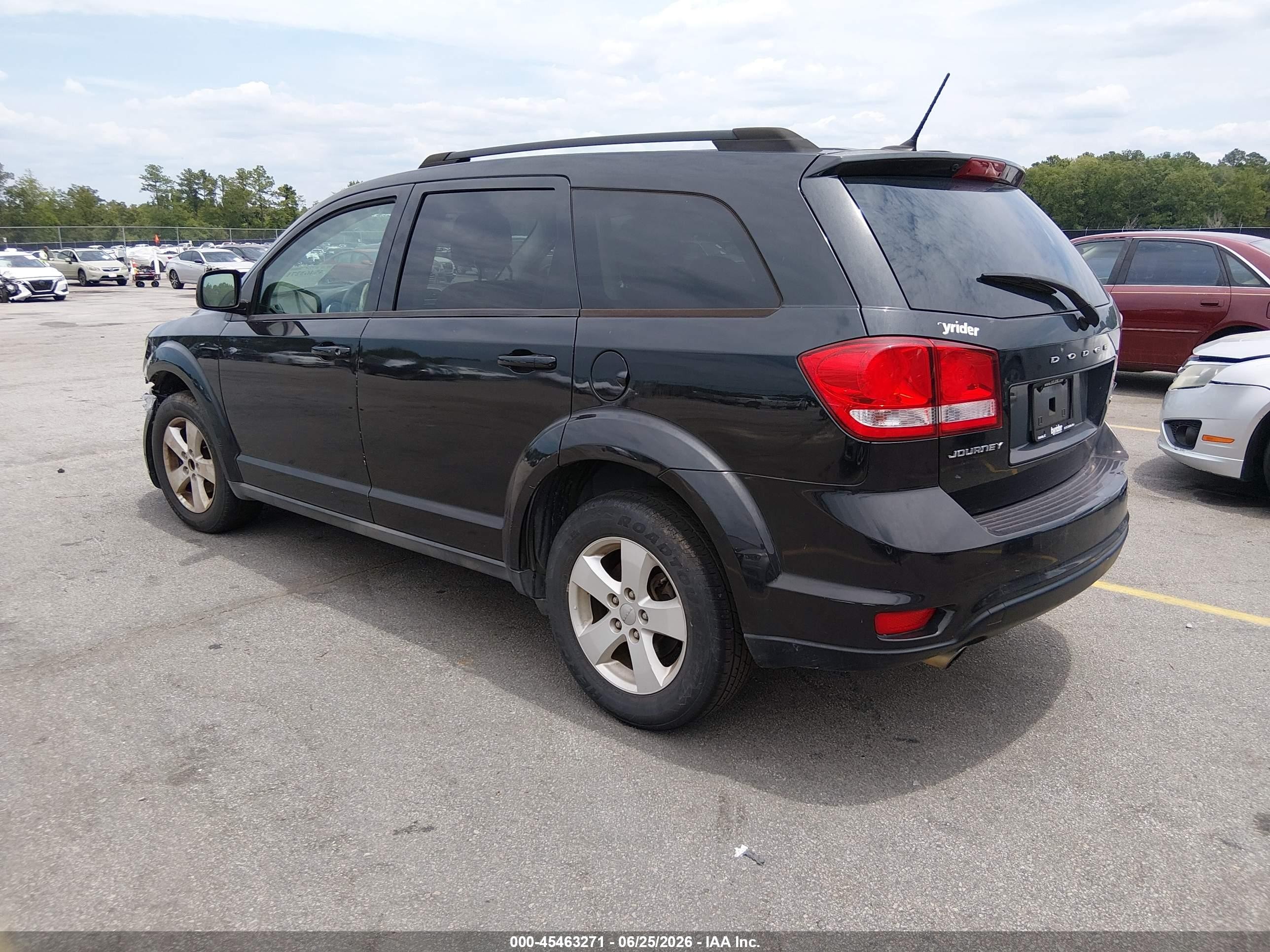 2012 Dodge Journey Sxt Black vin: 3C4PDCBG1CT199713