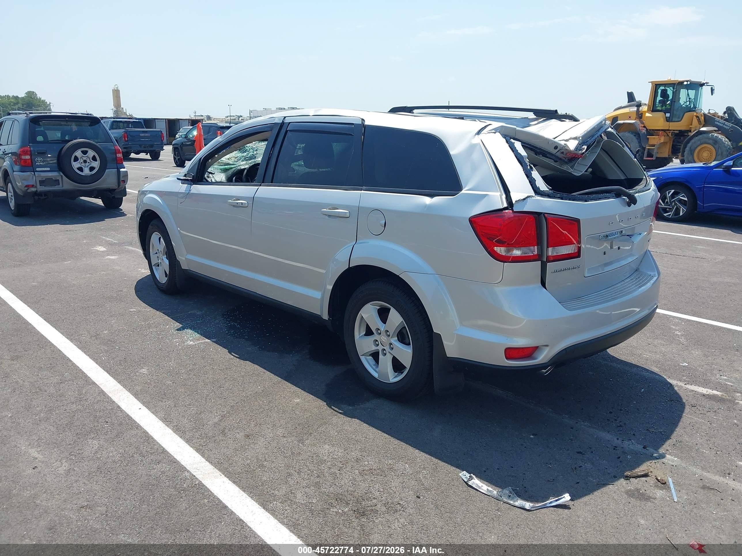 2012 Dodge Journey Sxt Gray vin: 3C4PDCBG1CT234170