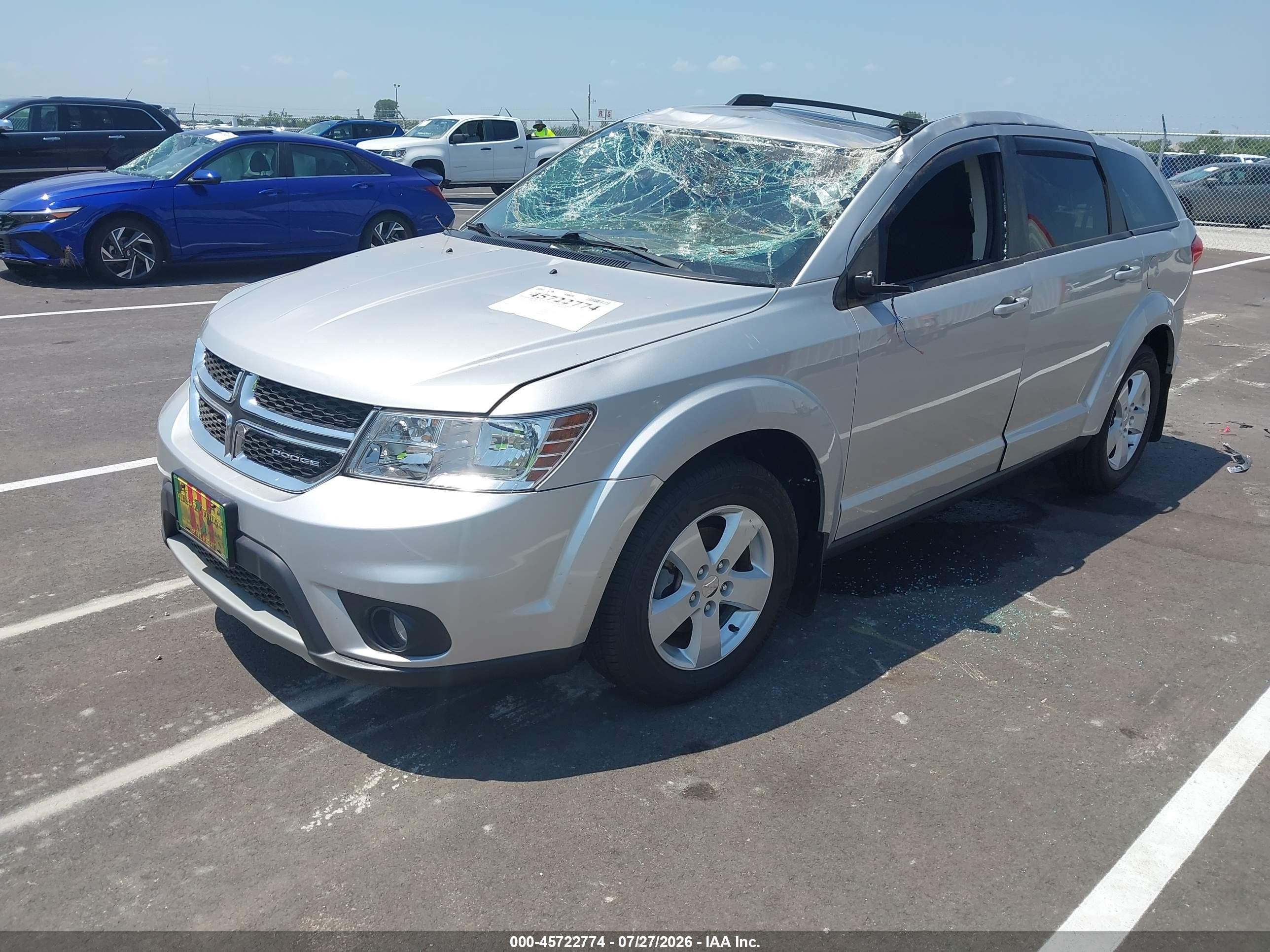 2012 Dodge Journey Sxt Gray vin: 3C4PDCBG1CT234170