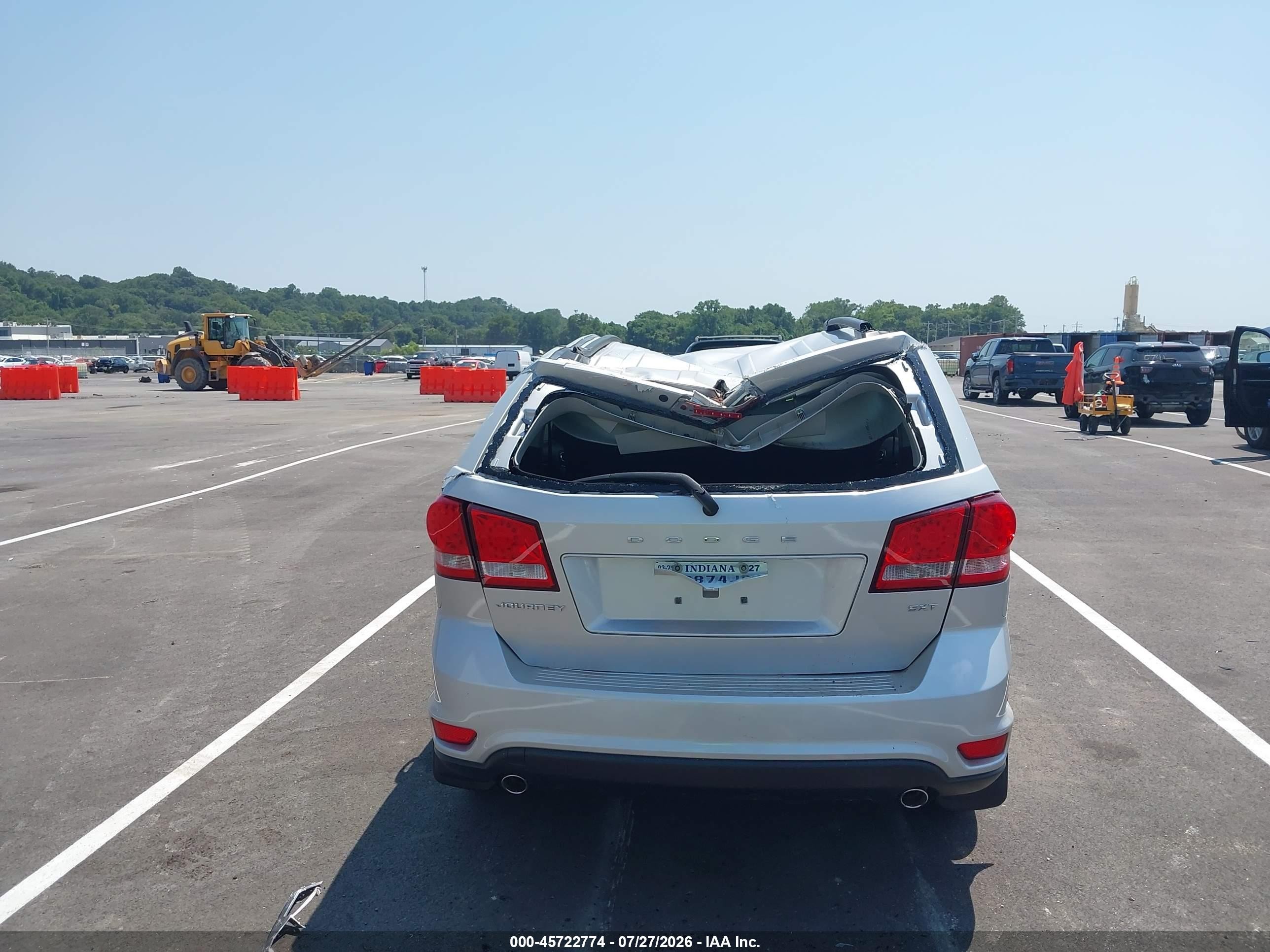 2012 Dodge Journey Sxt Gray vin: 3C4PDCBG1CT234170