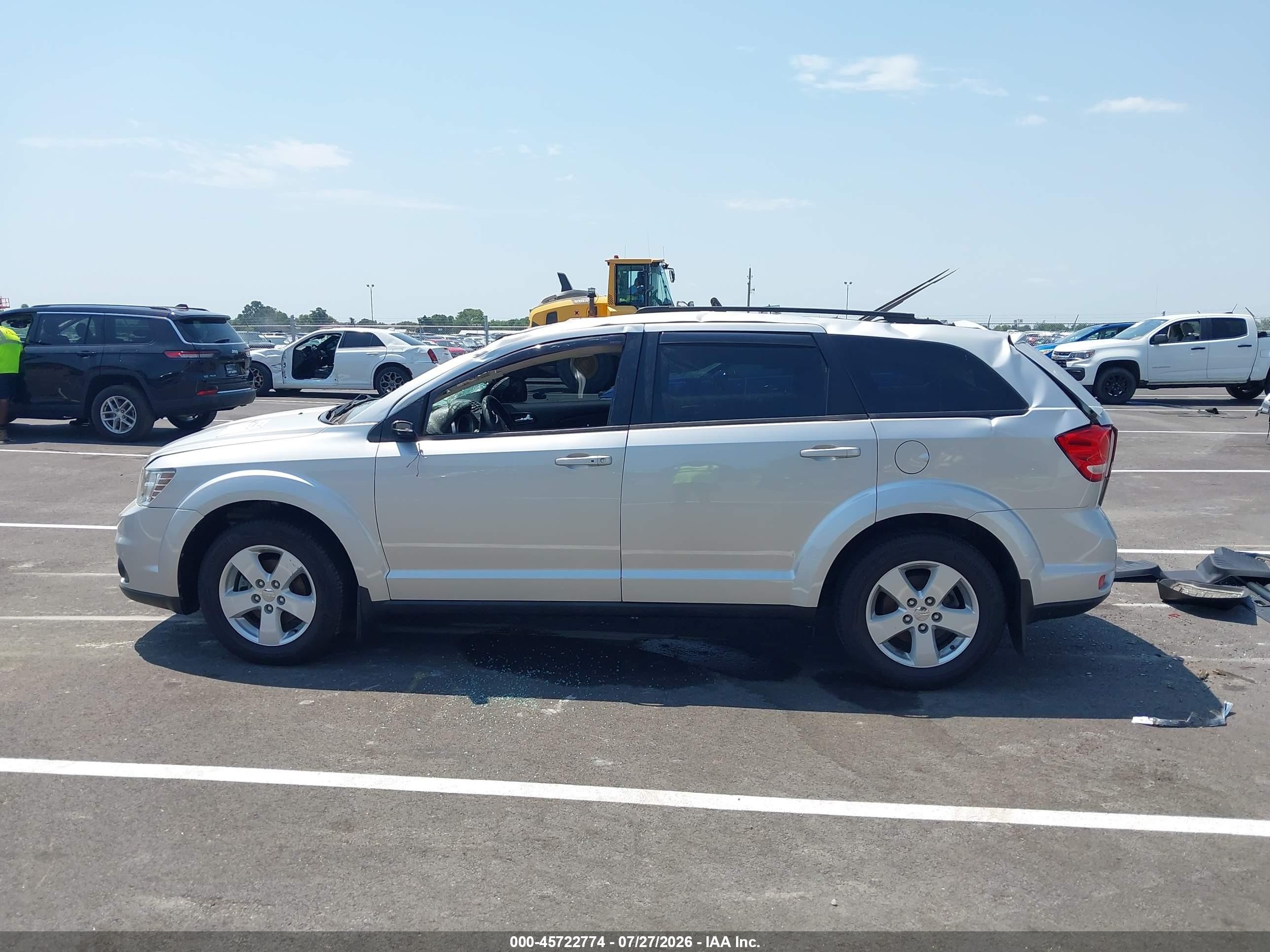 2012 Dodge Journey Sxt Gray vin: 3C4PDCBG1CT234170