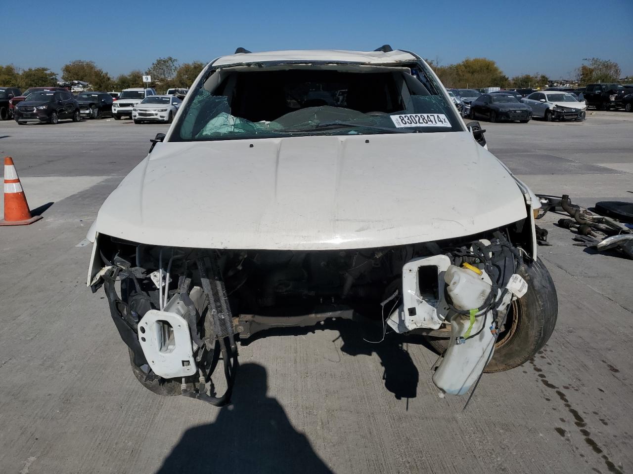 2012 Dodge Journey Sxt White vin: 3C4PDCBG1CT324189
