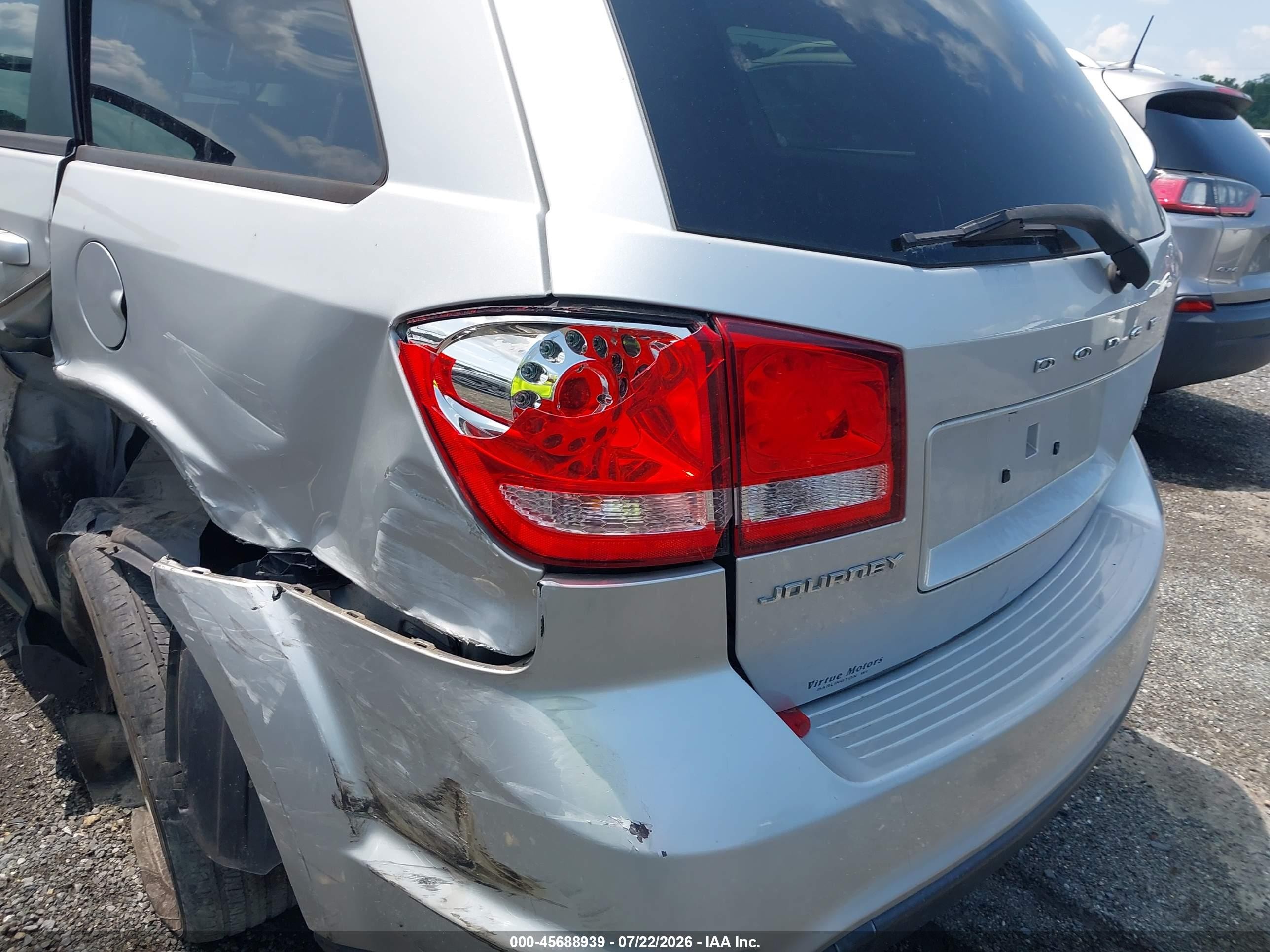 2012 Dodge Journey Sxt Серебряный vin: 3C4PDCBG1CT387423