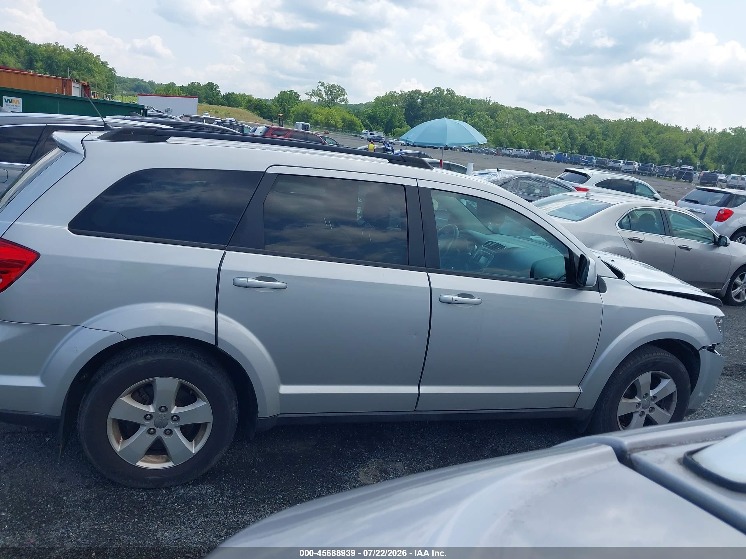 2012 Dodge Journey Sxt Серебряный vin: 3C4PDCBG1CT387423