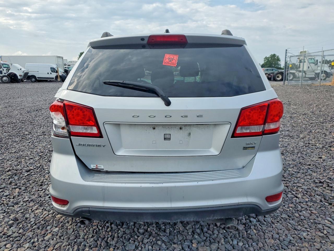 2013 Dodge Journey Sxt Silver vin: 3C4PDCBG1DT523485