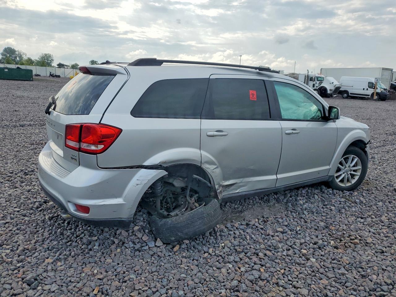 2013 Dodge Journey Sxt Silver vin: 3C4PDCBG1DT523485
