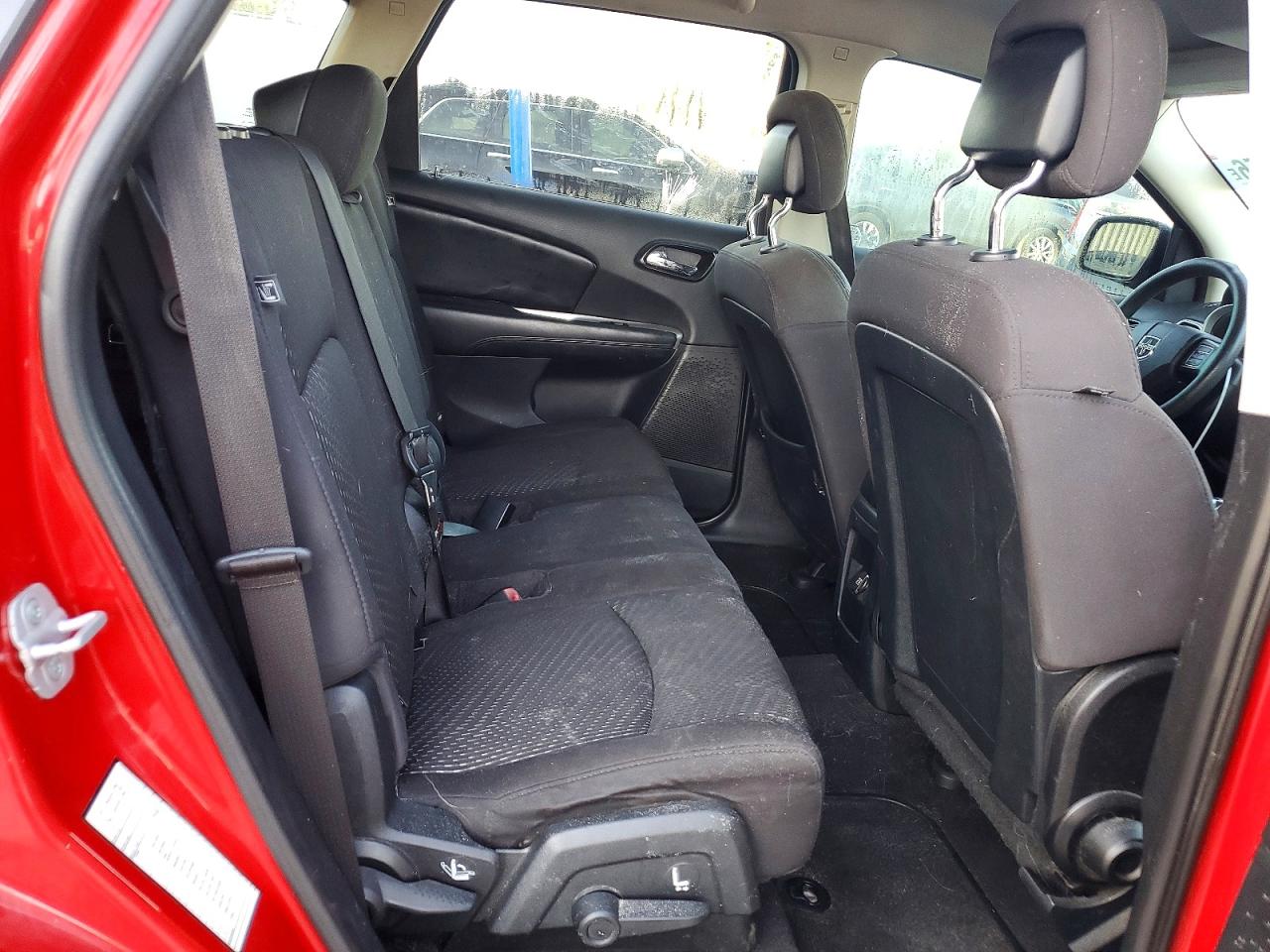 2013 Dodge Journey Sxt Red vin: 3C4PDCBG1DT661267