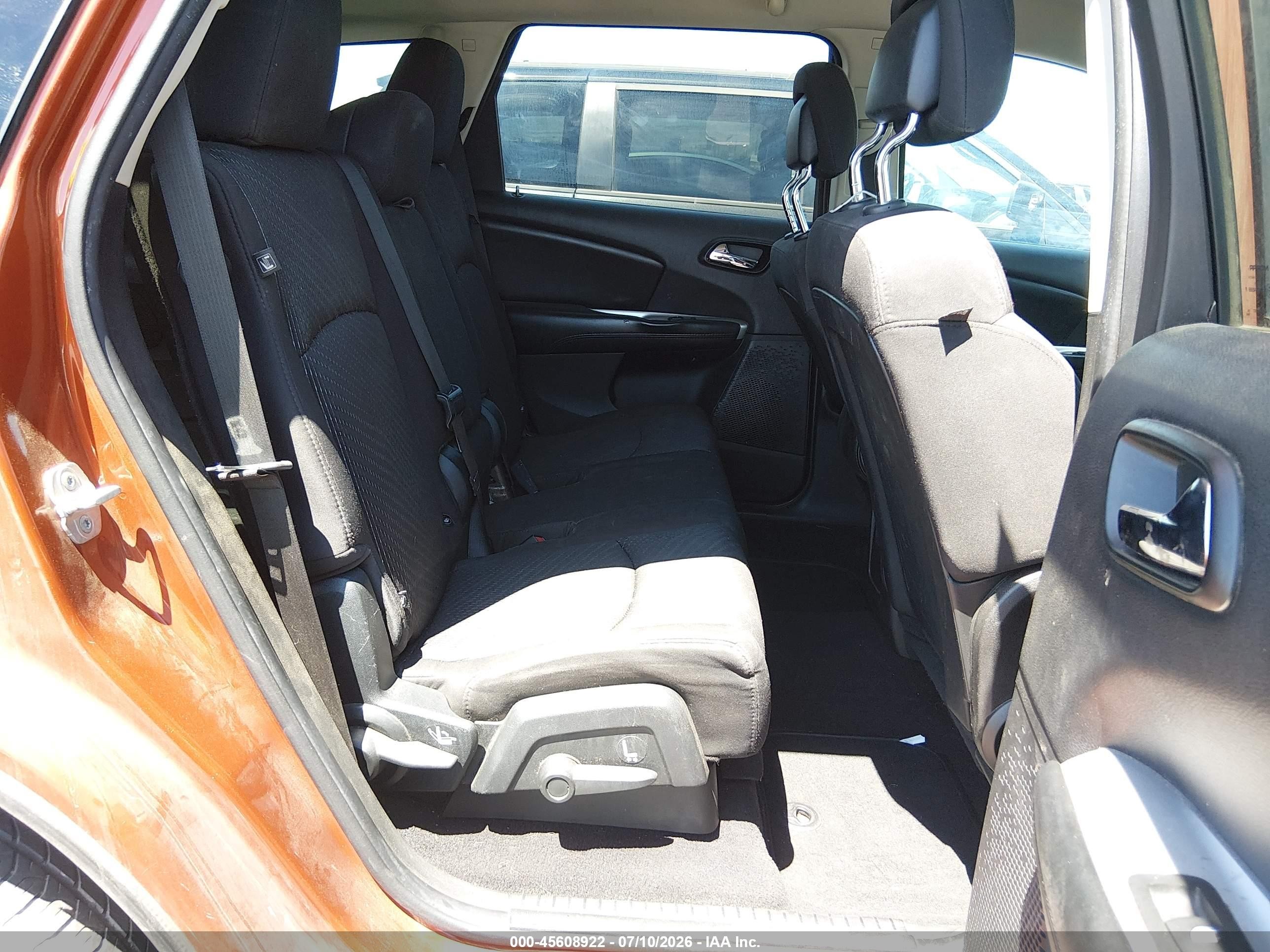 2014 Dodge Journey Sxt Orange vin: 3C4PDCBG1ET126540