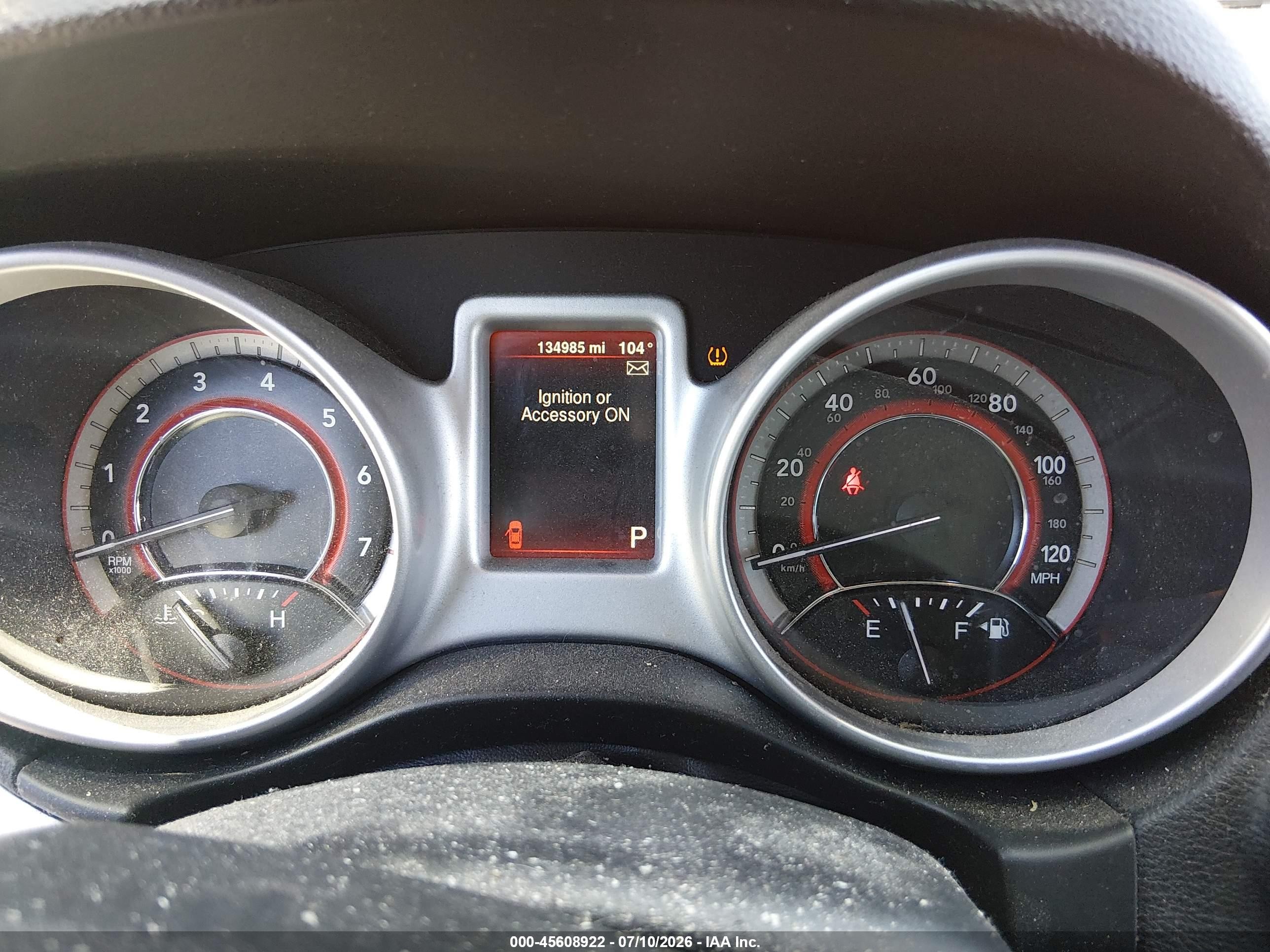 2014 Dodge Journey Sxt Orange vin: 3C4PDCBG1ET126540