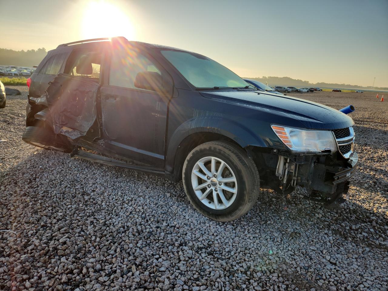 2014 Dodge Journey Sxt Blue vin: 3C4PDCBG1ET270489