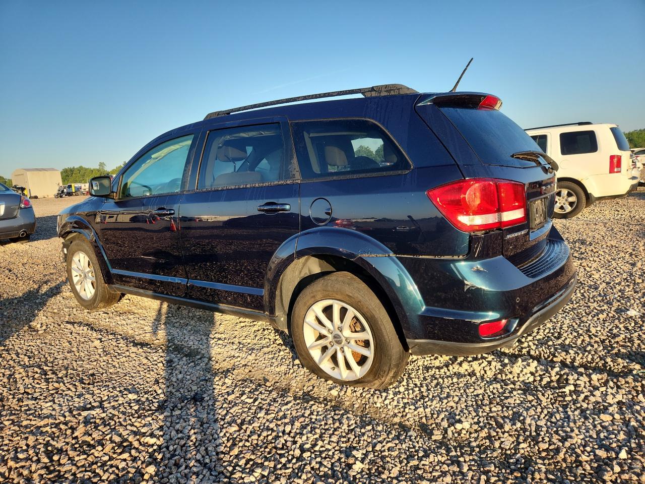 2014 Dodge Journey Sxt Blue vin: 3C4PDCBG1ET270489