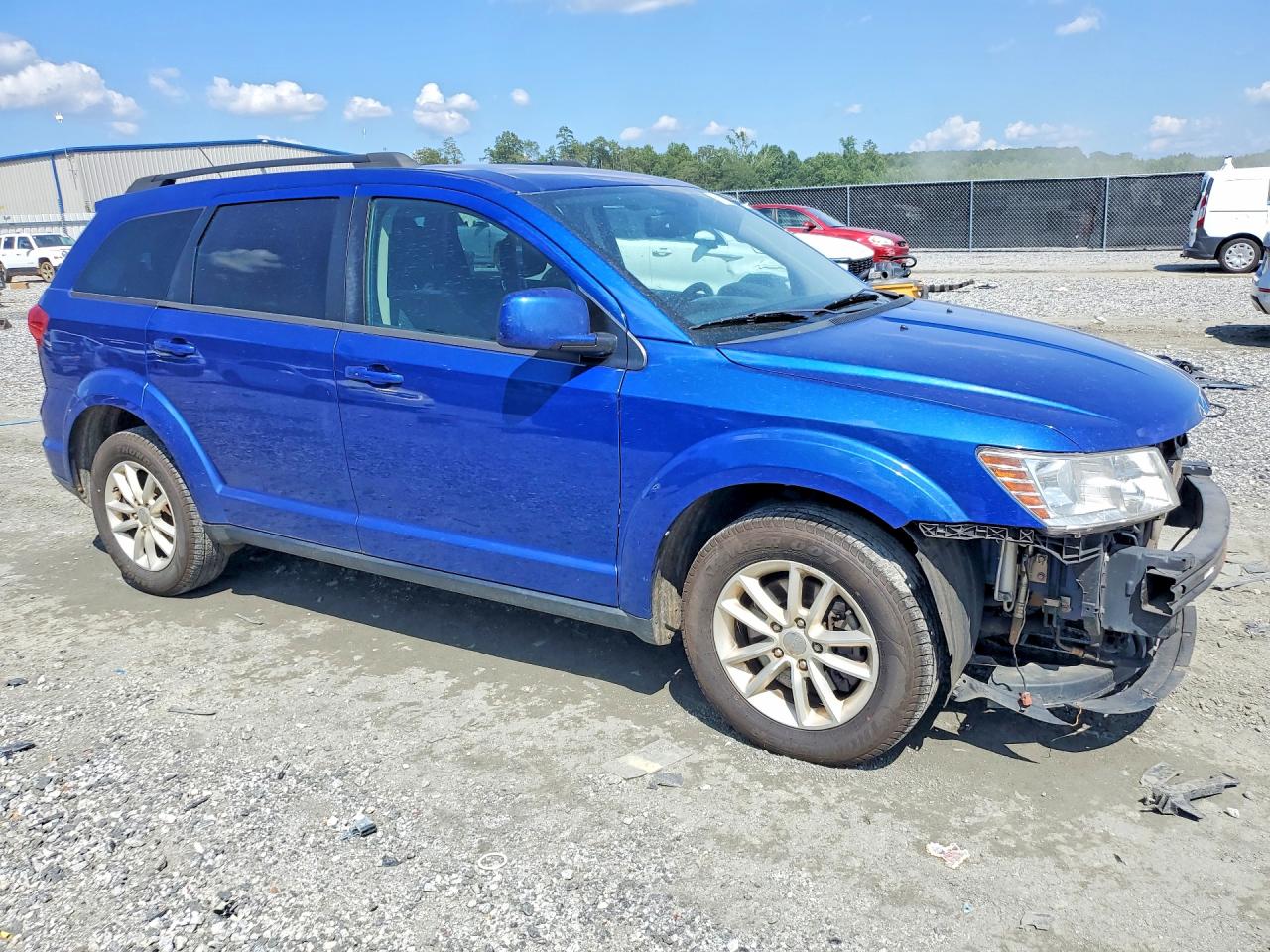 2015 Dodge Journey Sxt Blue vin: 3C4PDCBG1FT539933